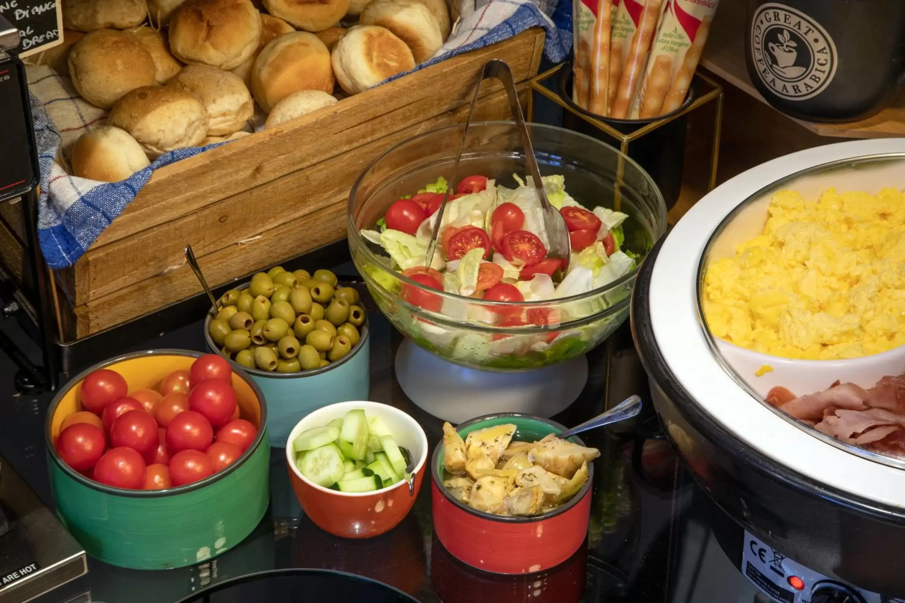 Breakfast, Food in Navona Colors Hotel