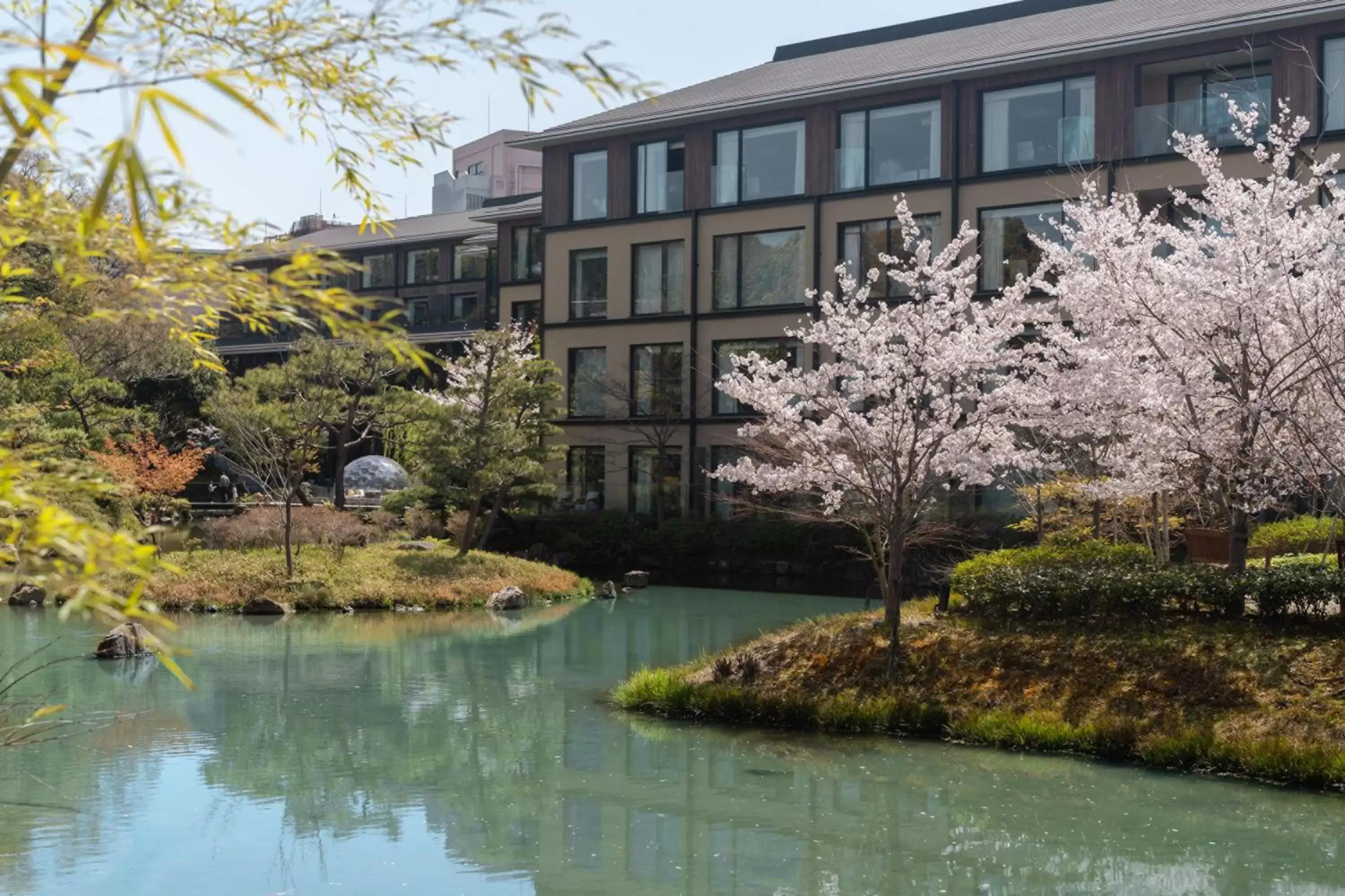 Garden, Property Building in Four Seasons Hotel Kyoto