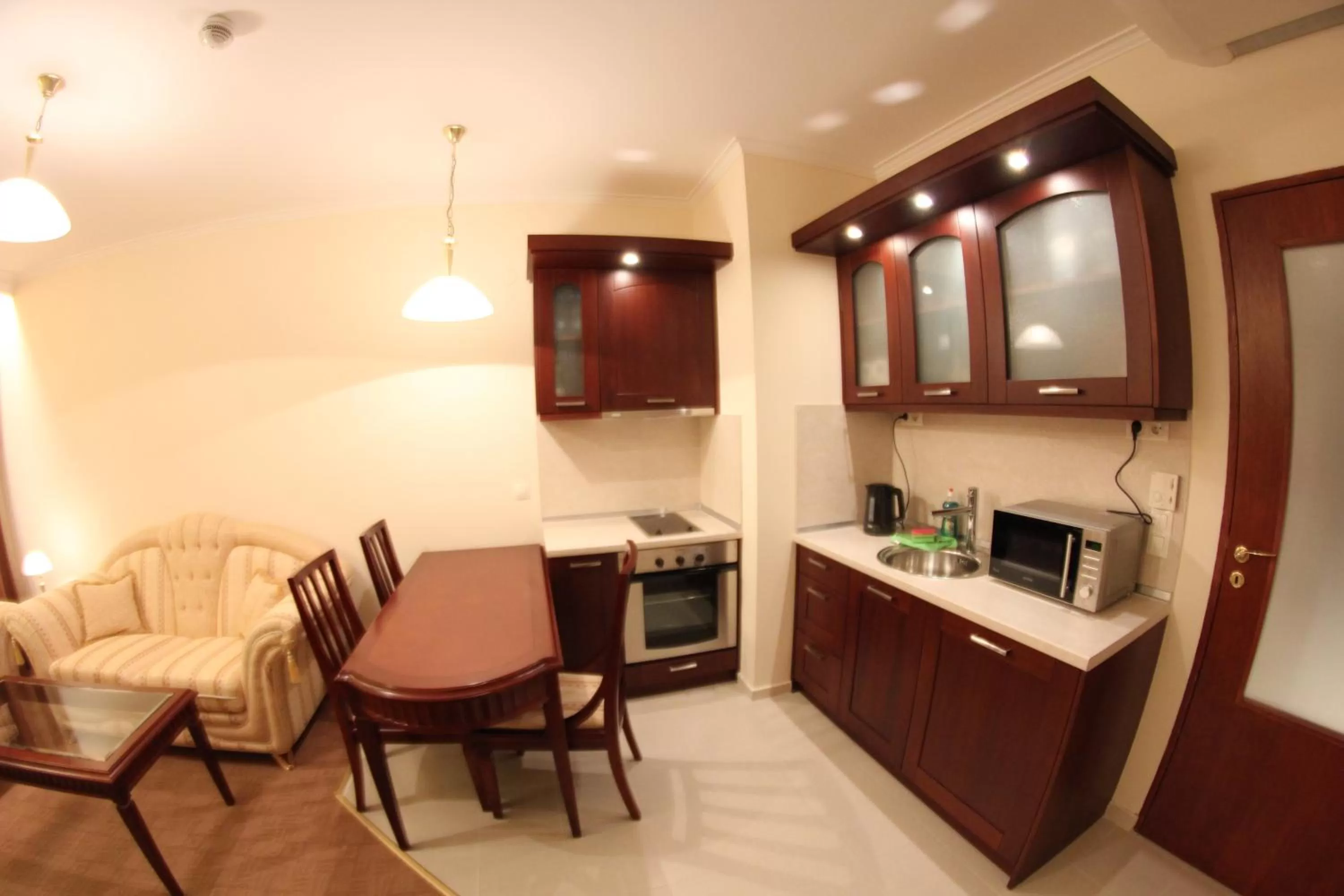 Kitchen/Kitchenette in Downtown Bansko Resort