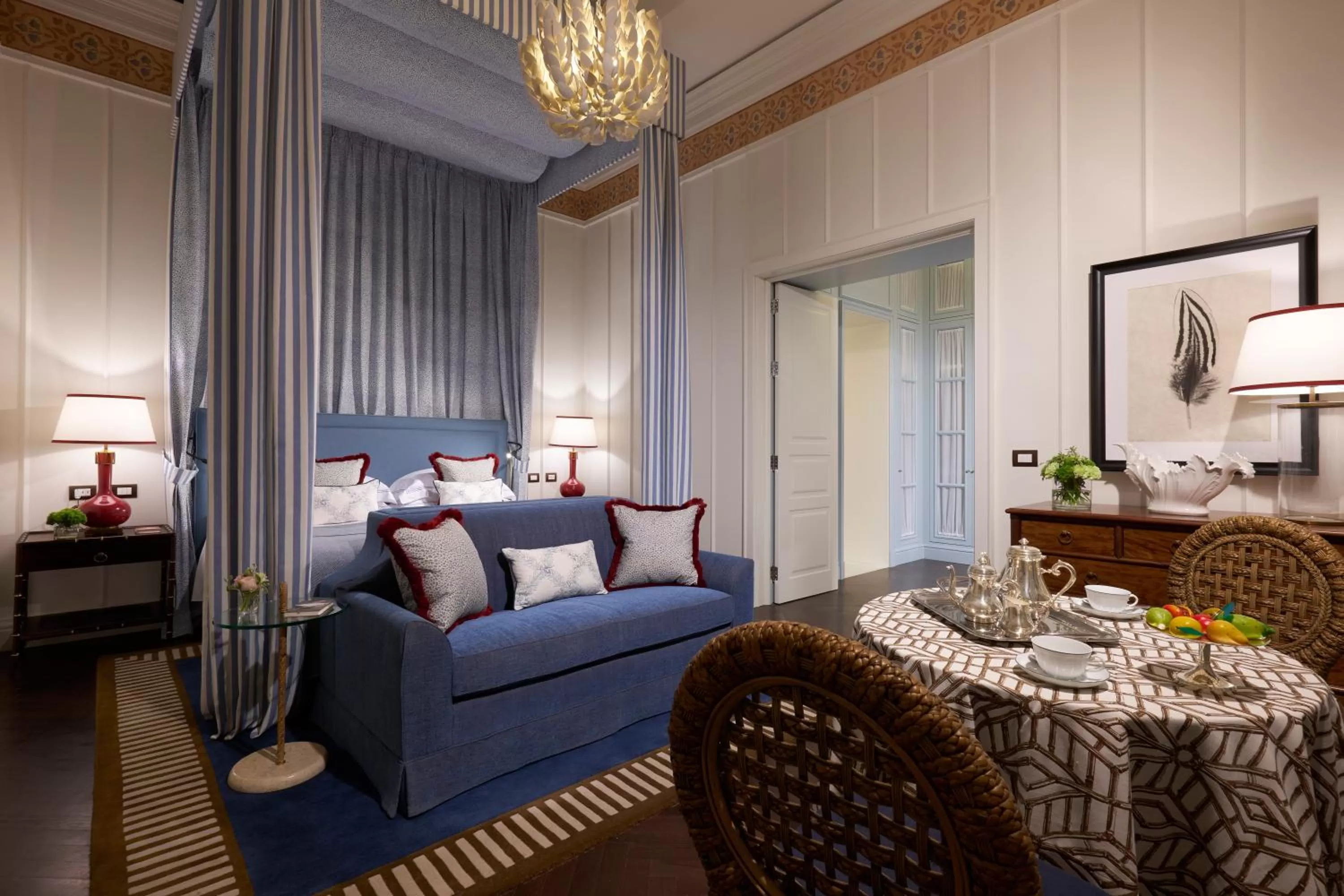 Bedroom, Bed in Rocco Forte Villa Igiea