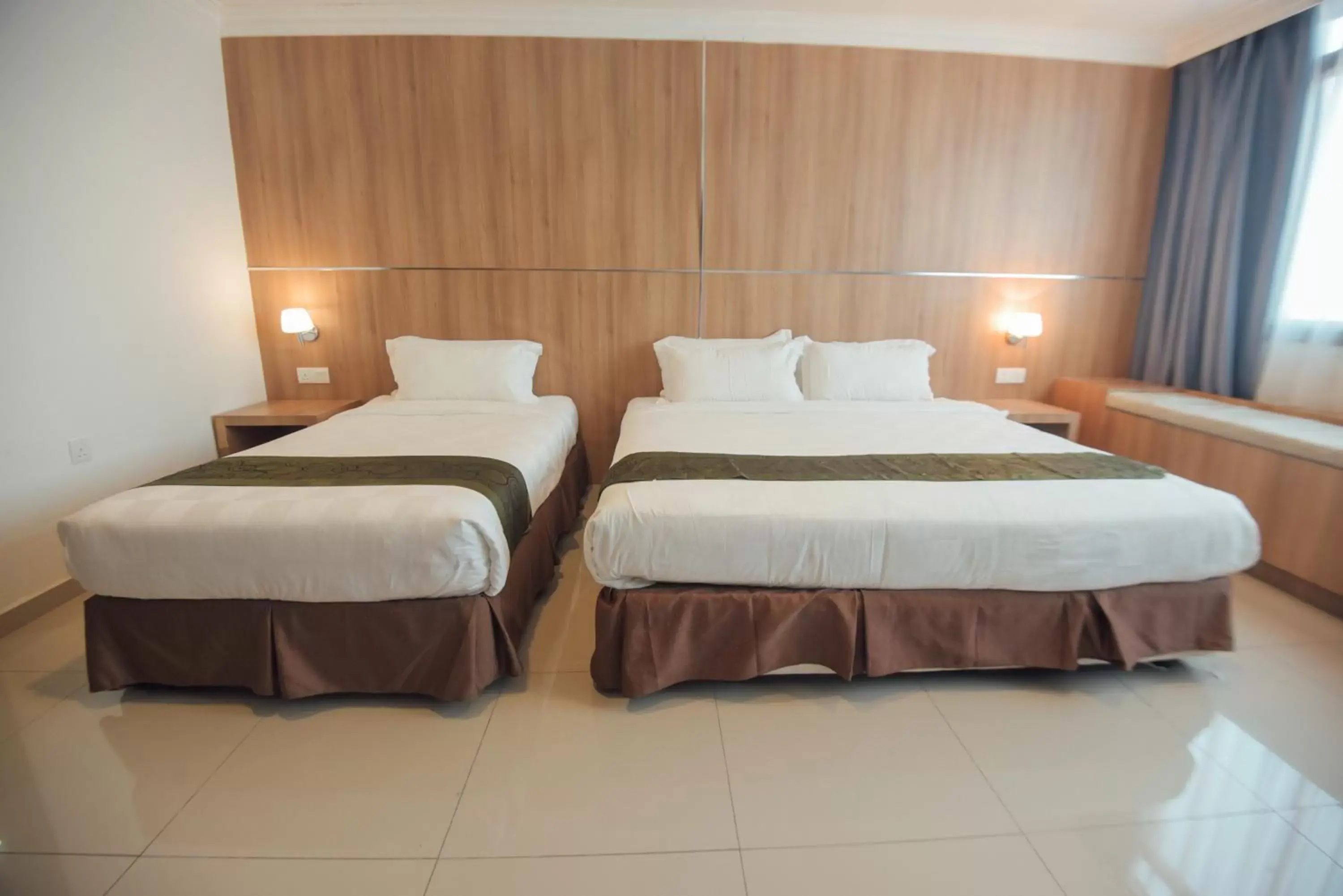 Bed in Hotel Sfera