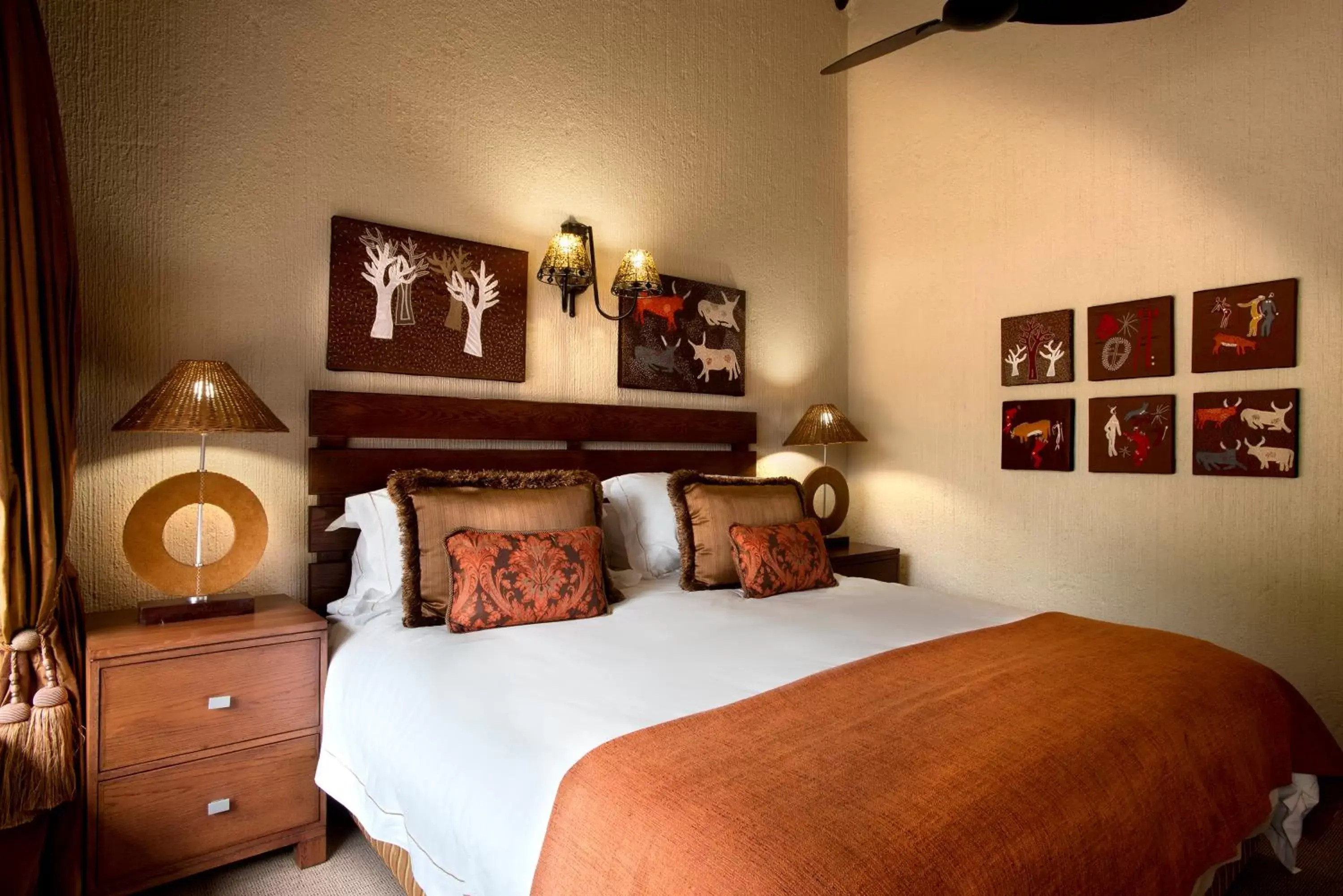 Bed in Kruger Park Lodge Bed in Kruger Park Lodge