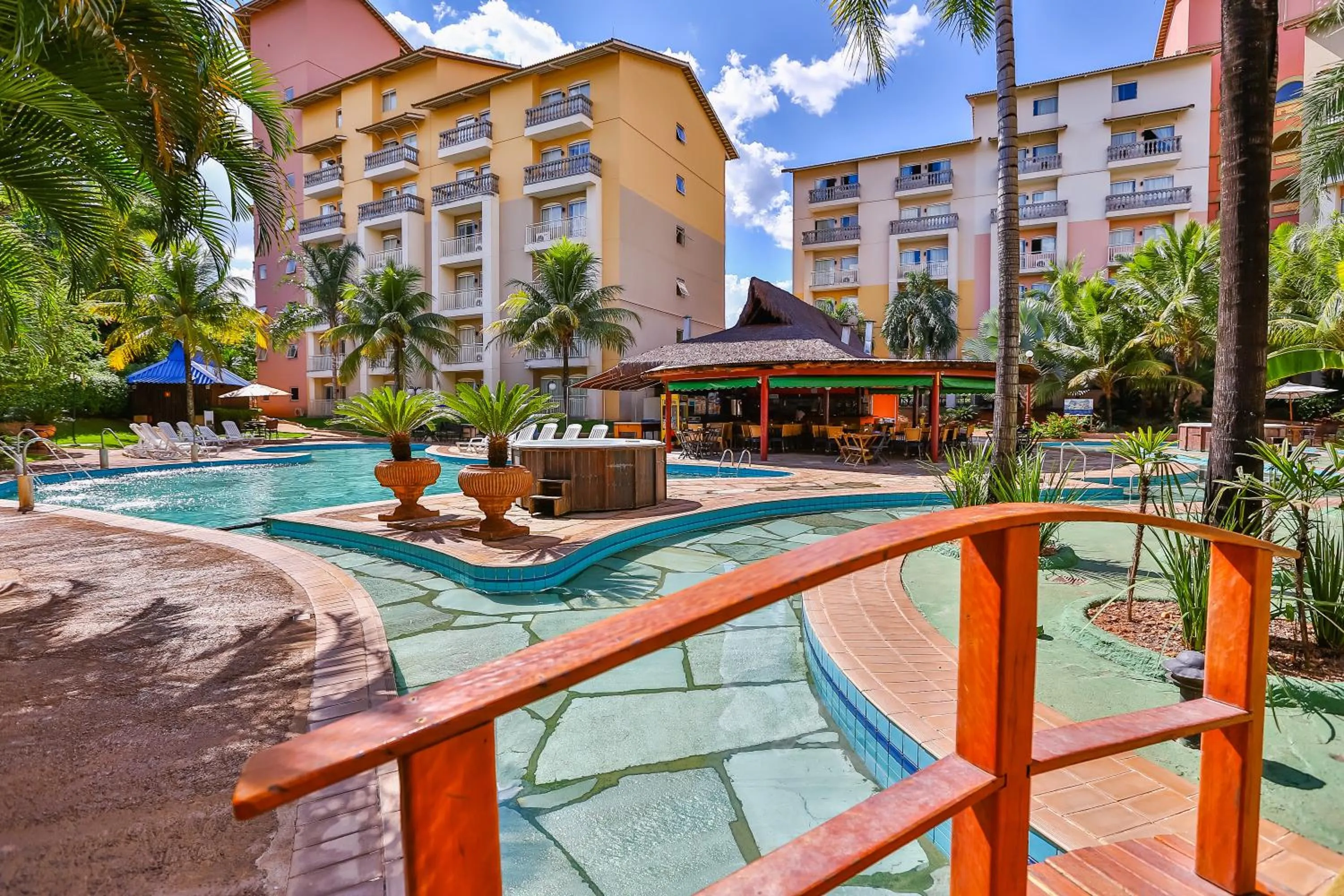 Swimming pool in Thermas de Olimpia Resort