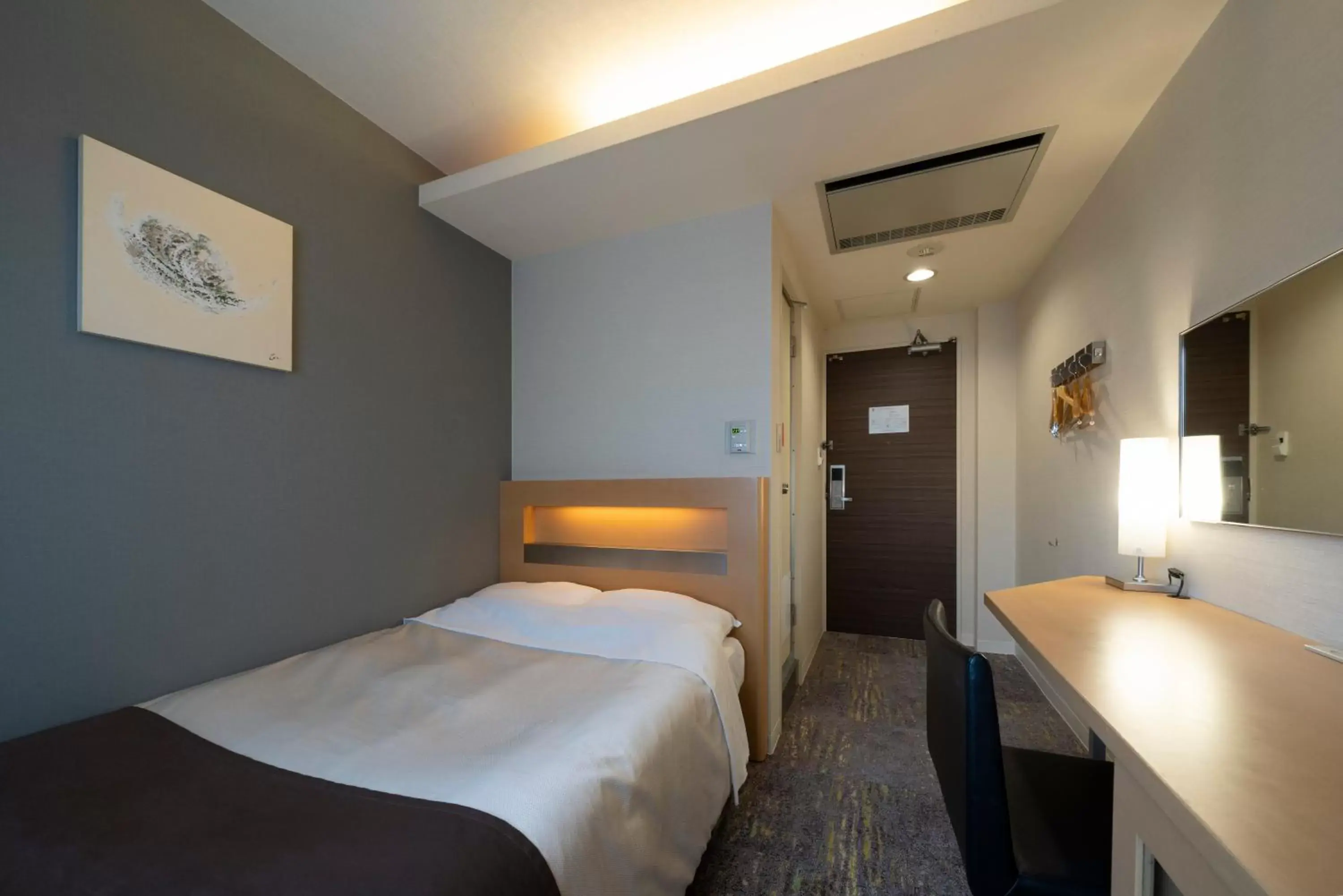 Photo of the whole room, Bed in Hotel Binario Umeda