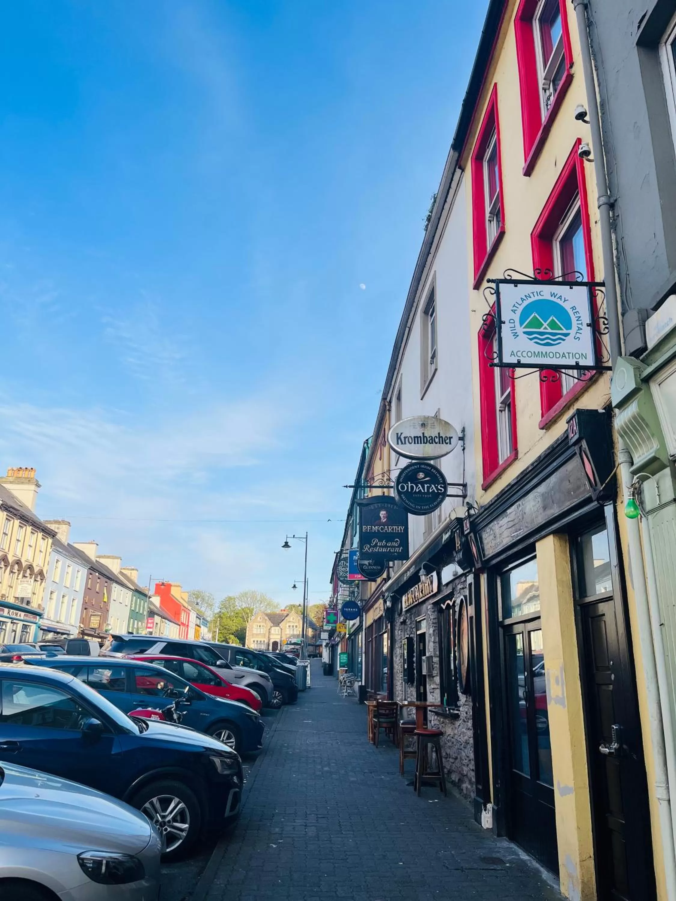 City view in Wild Atlantic Way Rentals