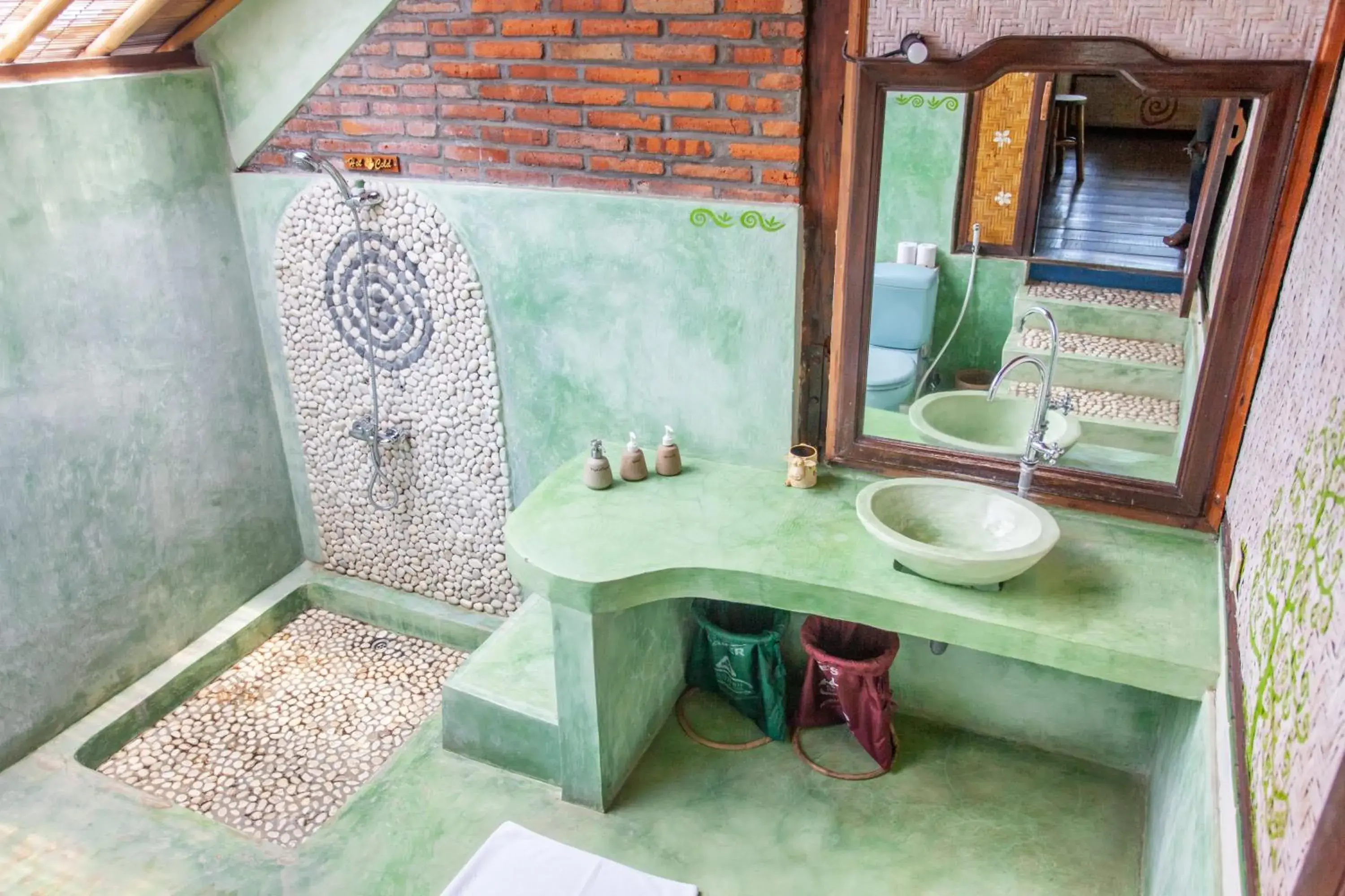 Bathroom in Swasti Eco Cottages