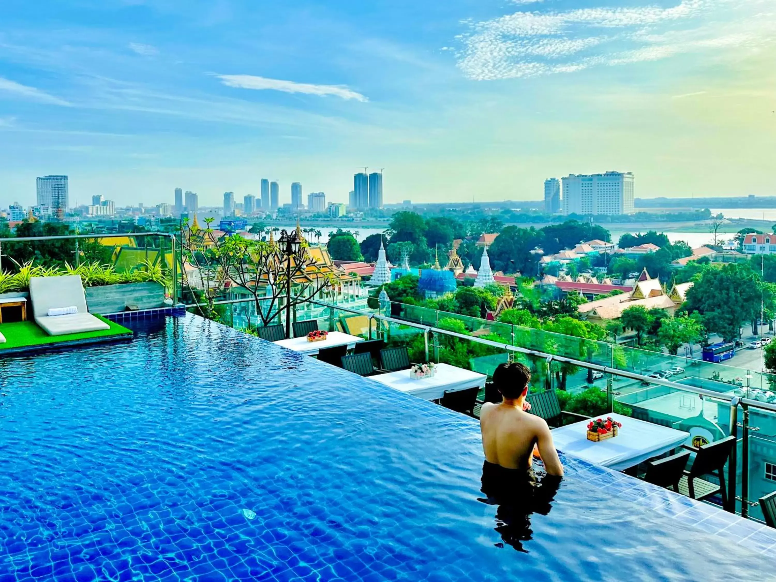 Pool view, Swimming Pool in Le Botum Hotel