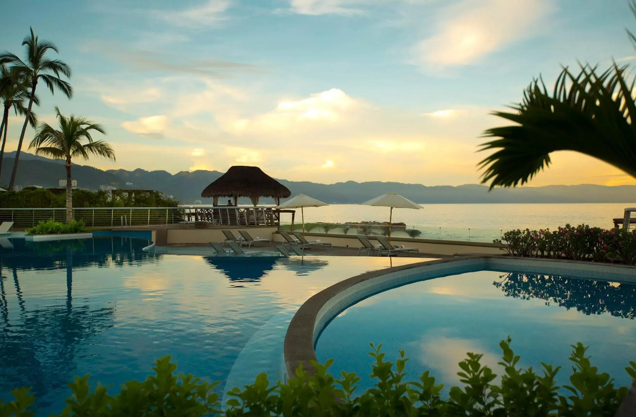 Swimming Pool in Sunset Plaza Beach Resort Puerto Vallarta All Inclusive