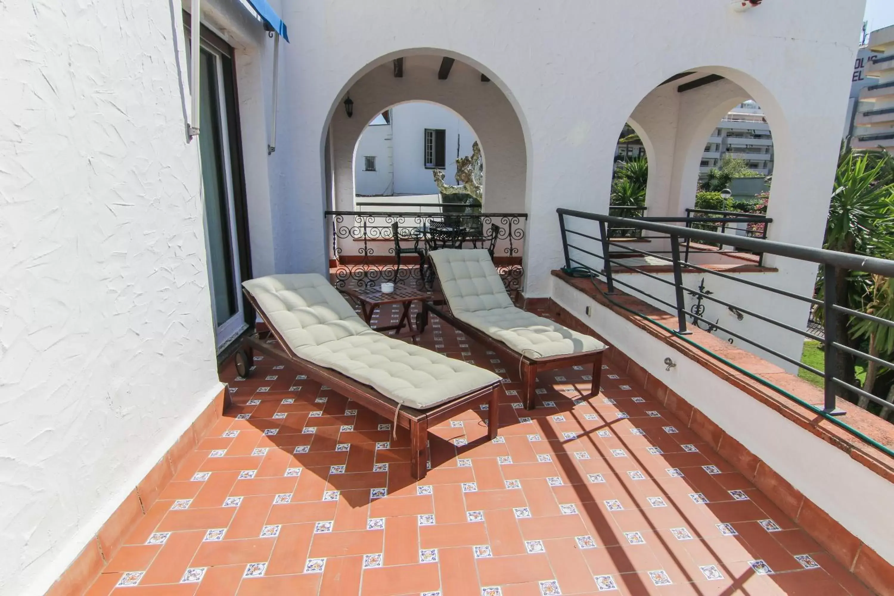 Balcony/Terrace in Hotel Capri