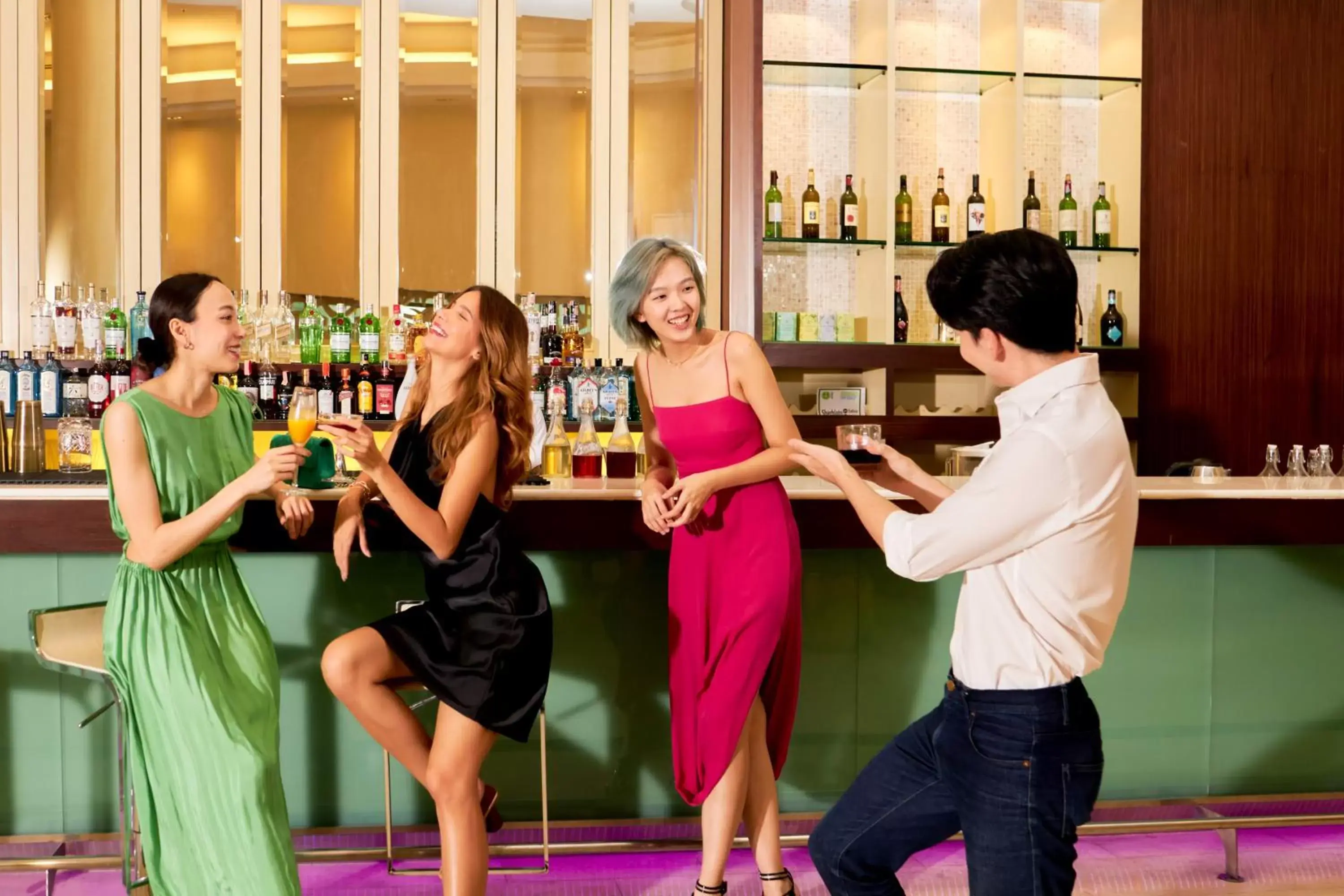 Lounge or bar in The Davis Bangkok