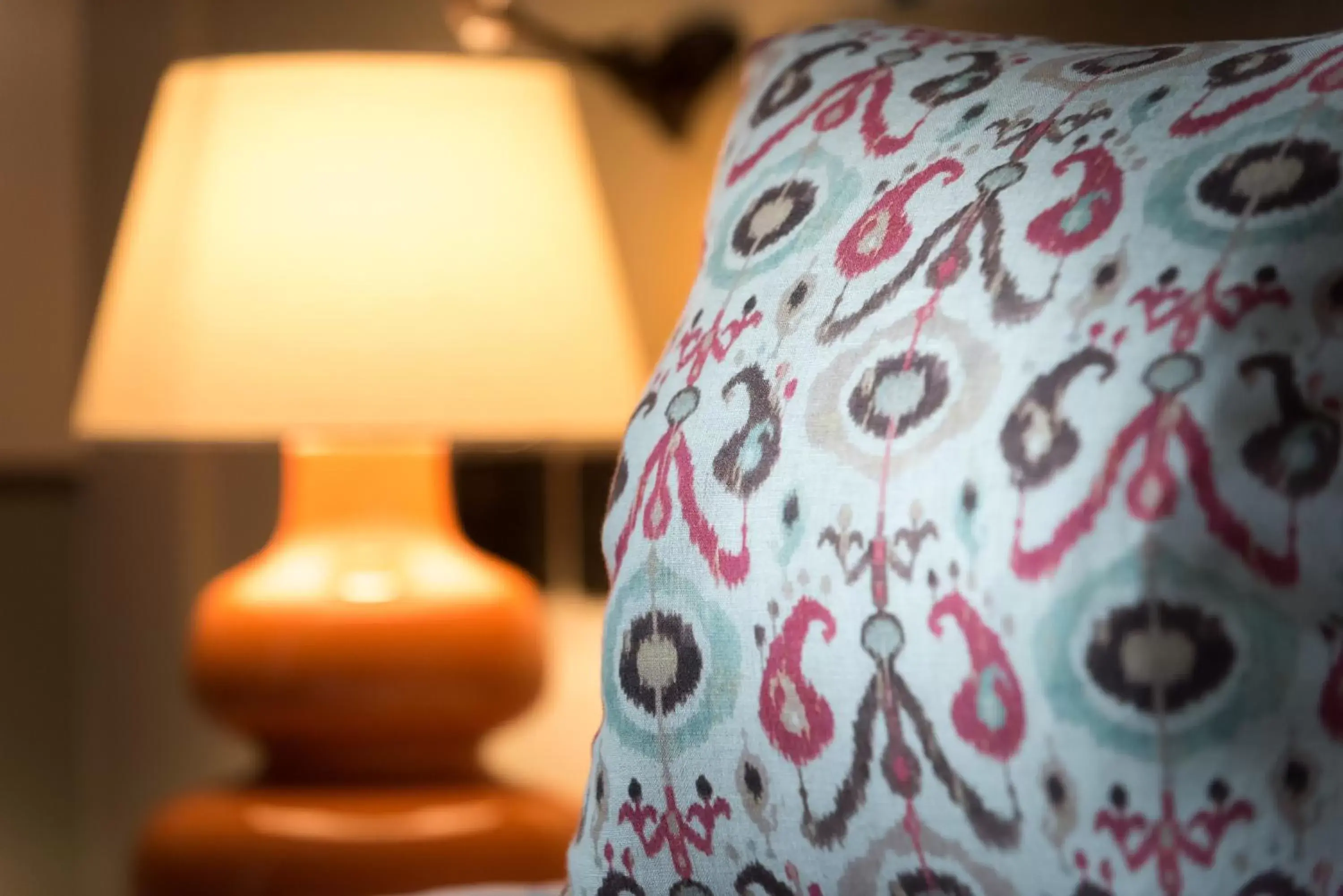 Decorative detail, Bed in Ardgowan Hotel