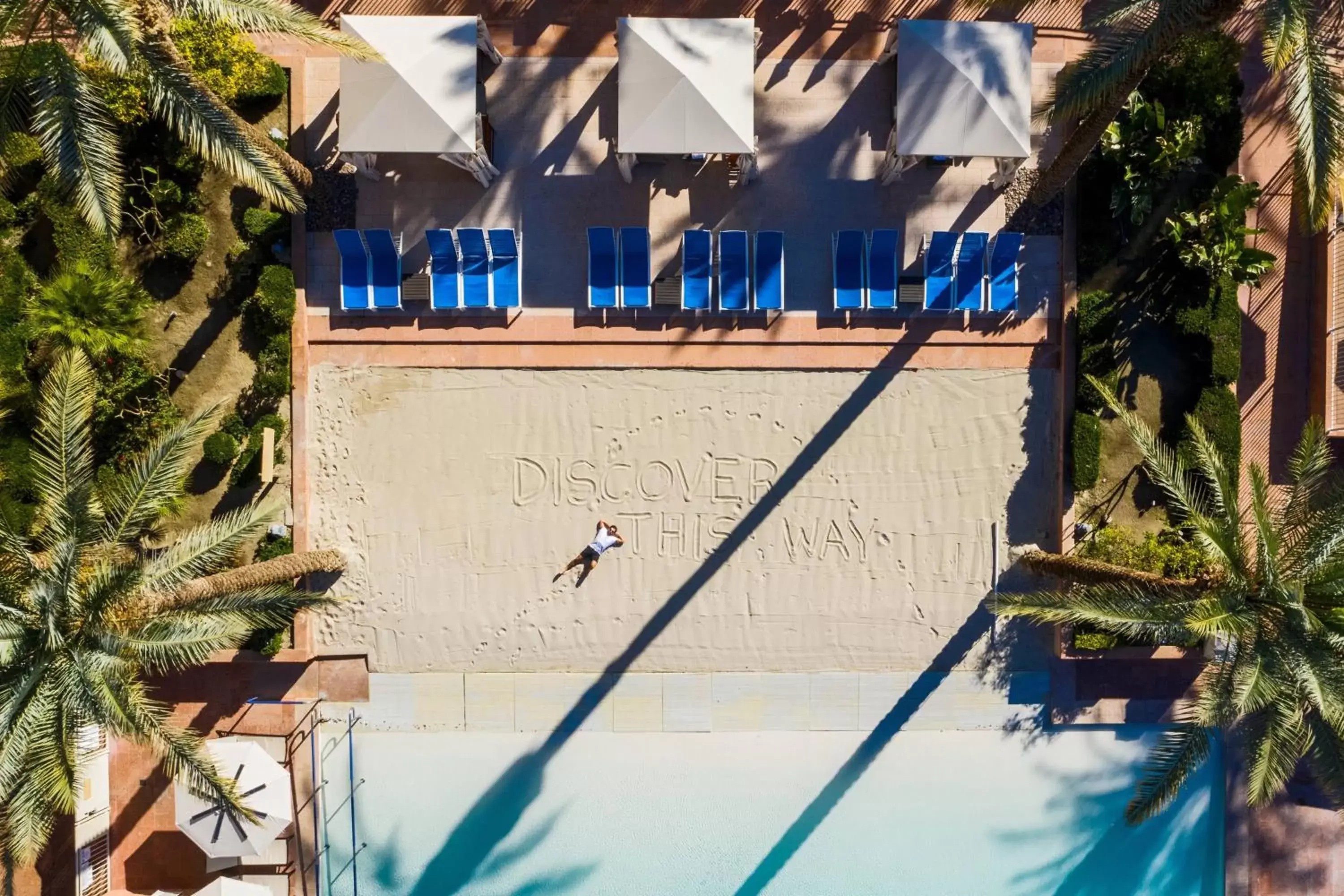 Swimming pool in Renaissance Esmeralda Resort & Spa, Indian Wells