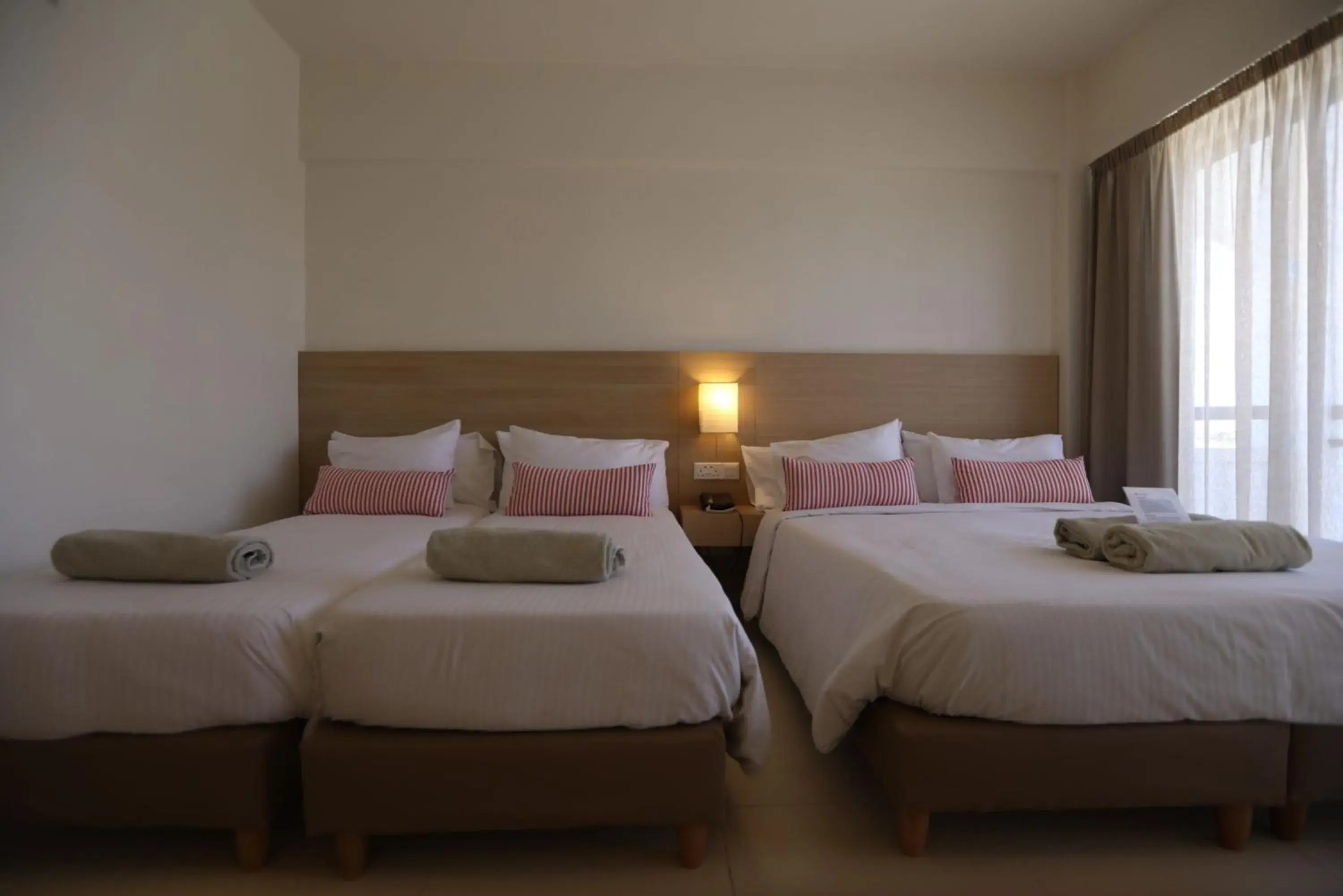 Bed in Sentido Sandy Beach Hotel & Spa