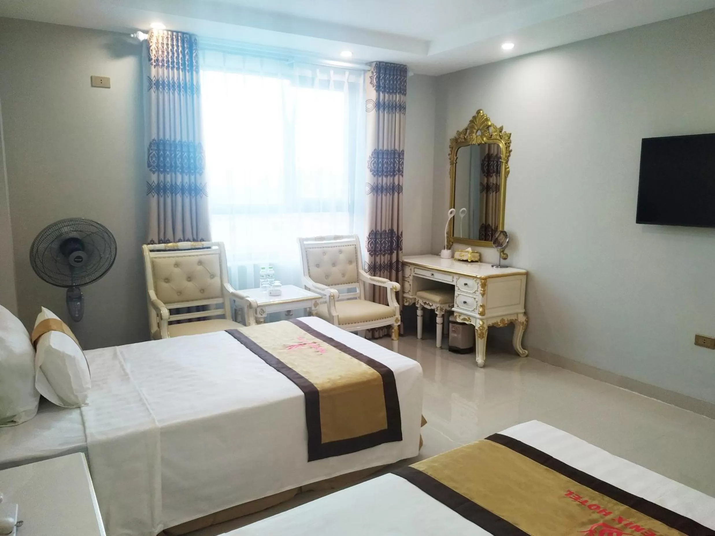 Bed in Khách Sạn Phượng Hoàng 3