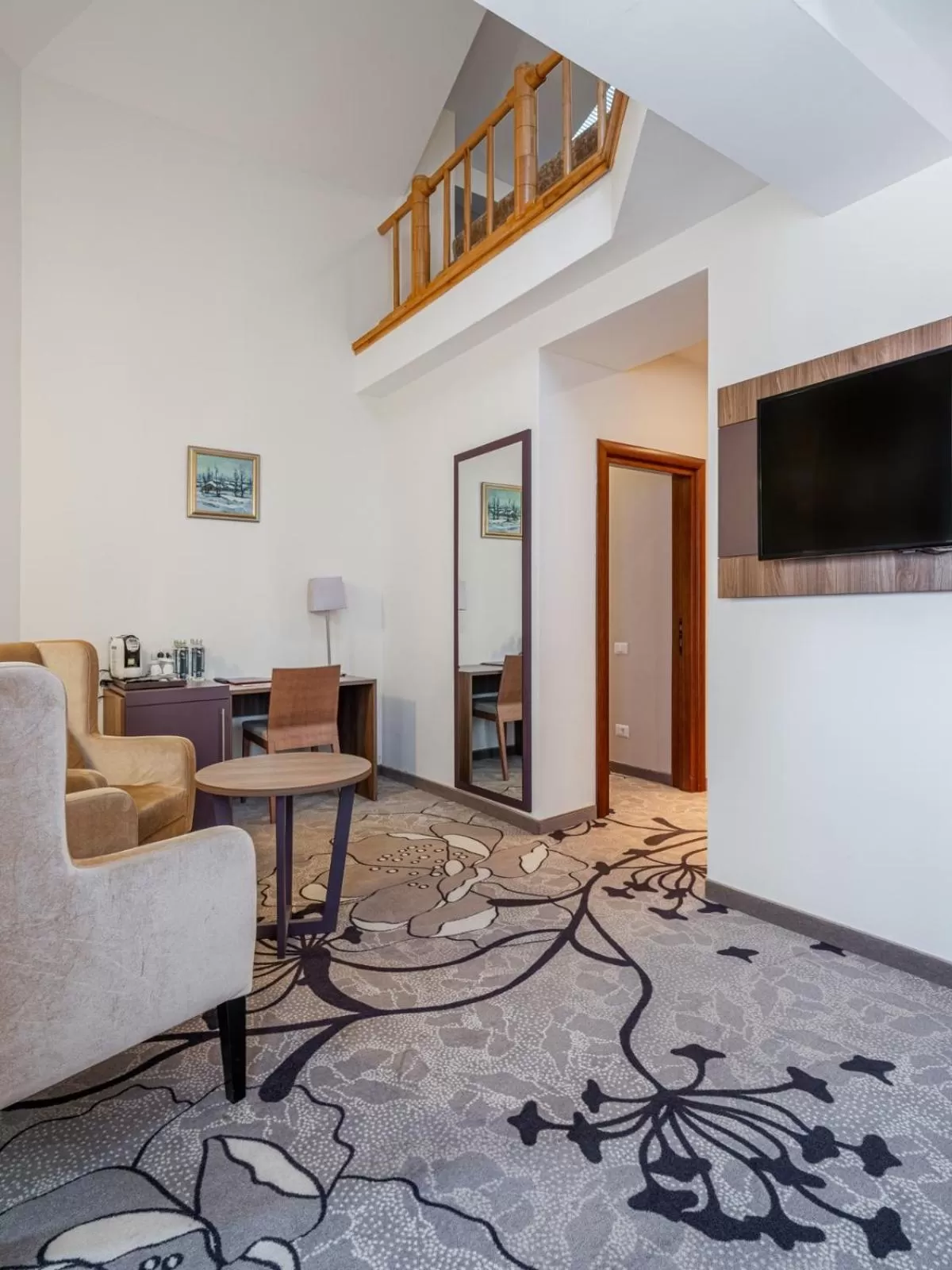 Seating Area in Hotel Miruna - New Belvedere