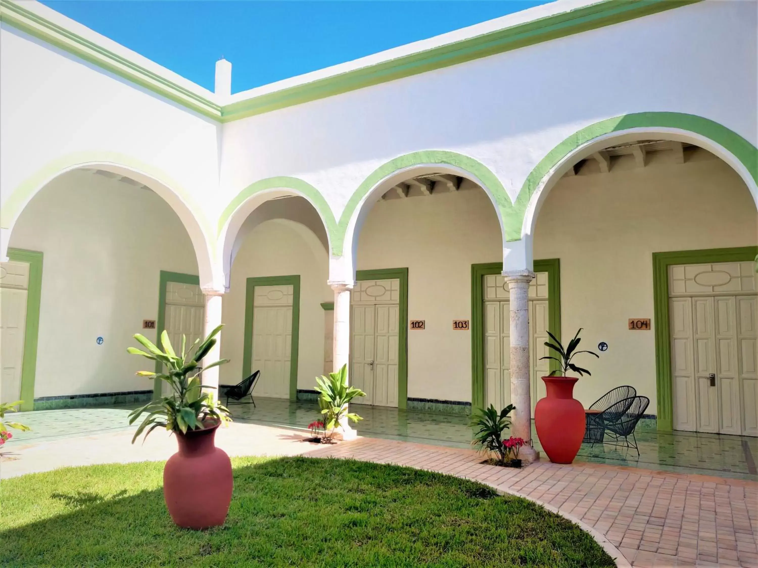 Patio in Hotel Boutique La Casona by Kavia