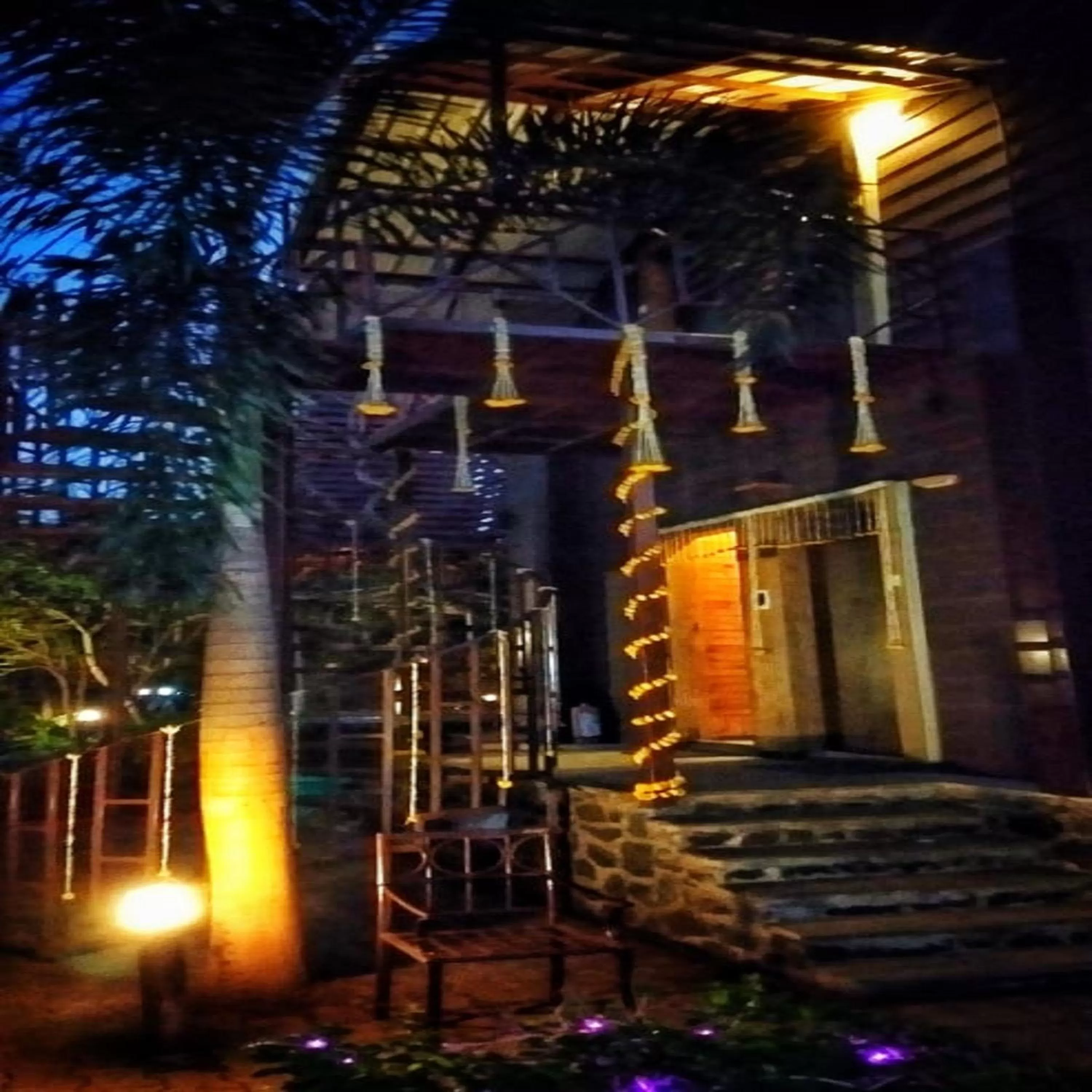 Patio in Jayshin Lake Vaitarna Resort - Igatpuri