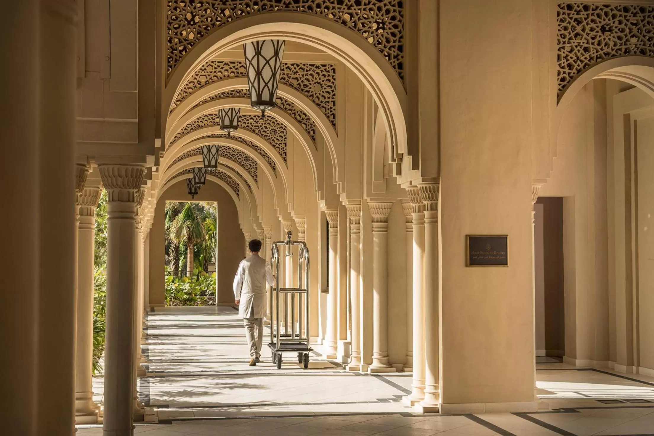 Staff in Four Seasons Resort Dubai at Jumeirah Beach