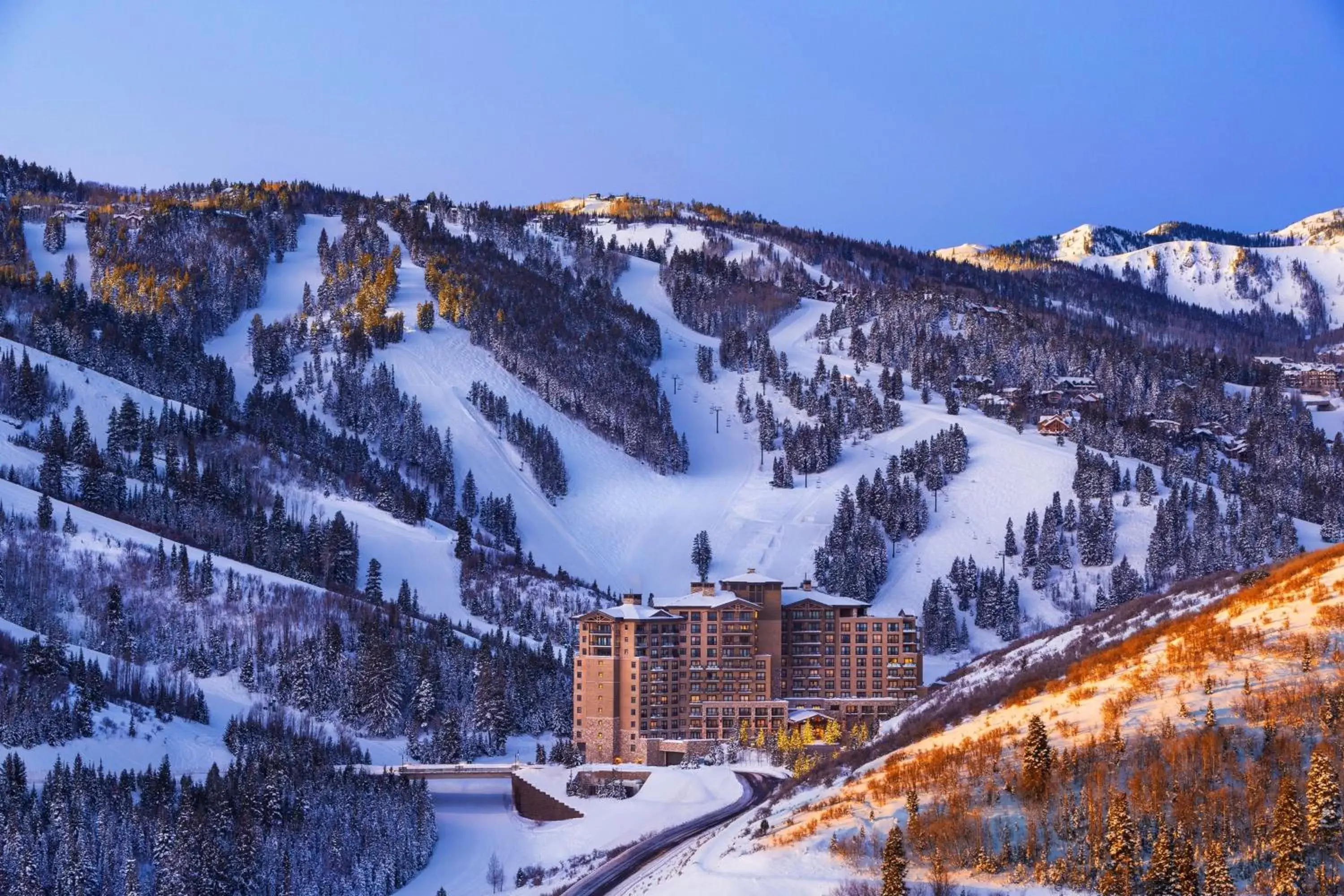 Property building, Winter in St. Regis Deer Valley