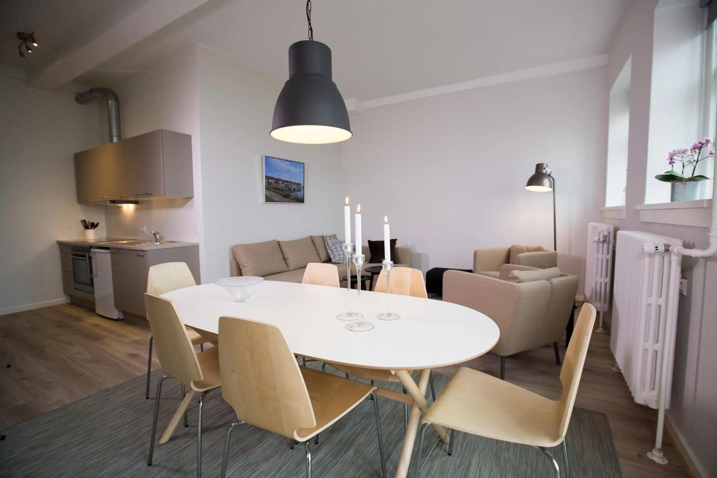 Living room, Dining Area in Hotel Residens Møen