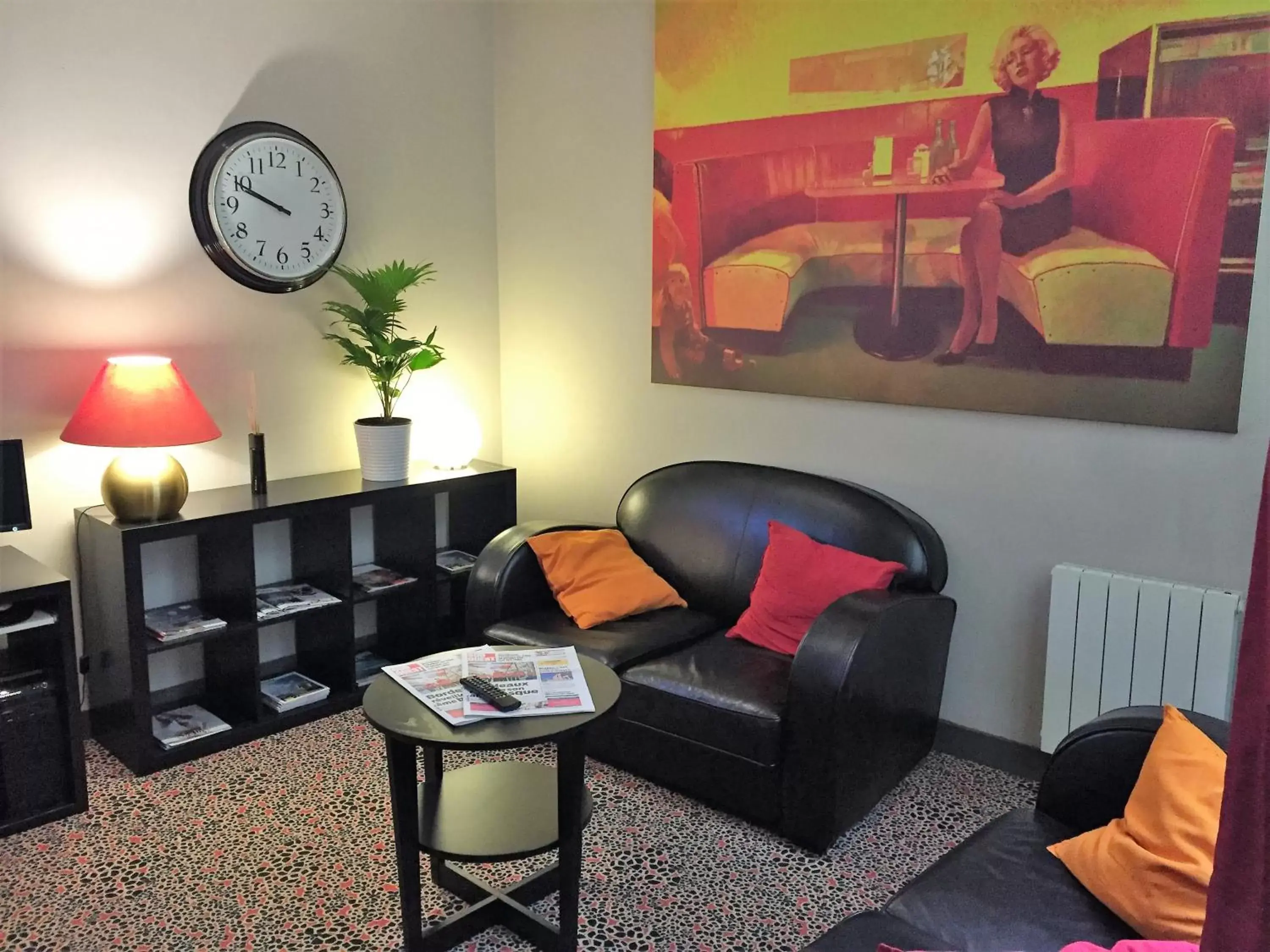 Property building, Seating Area in Hotel Gambetta