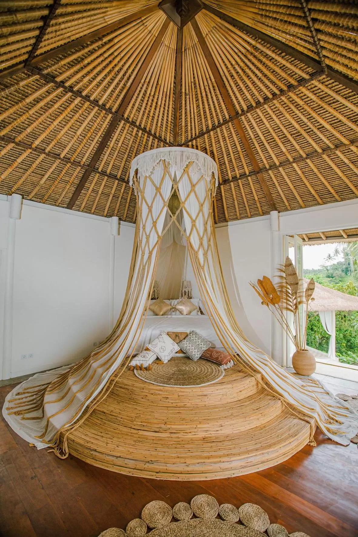 Bed in Villa Cella Bella Ubud