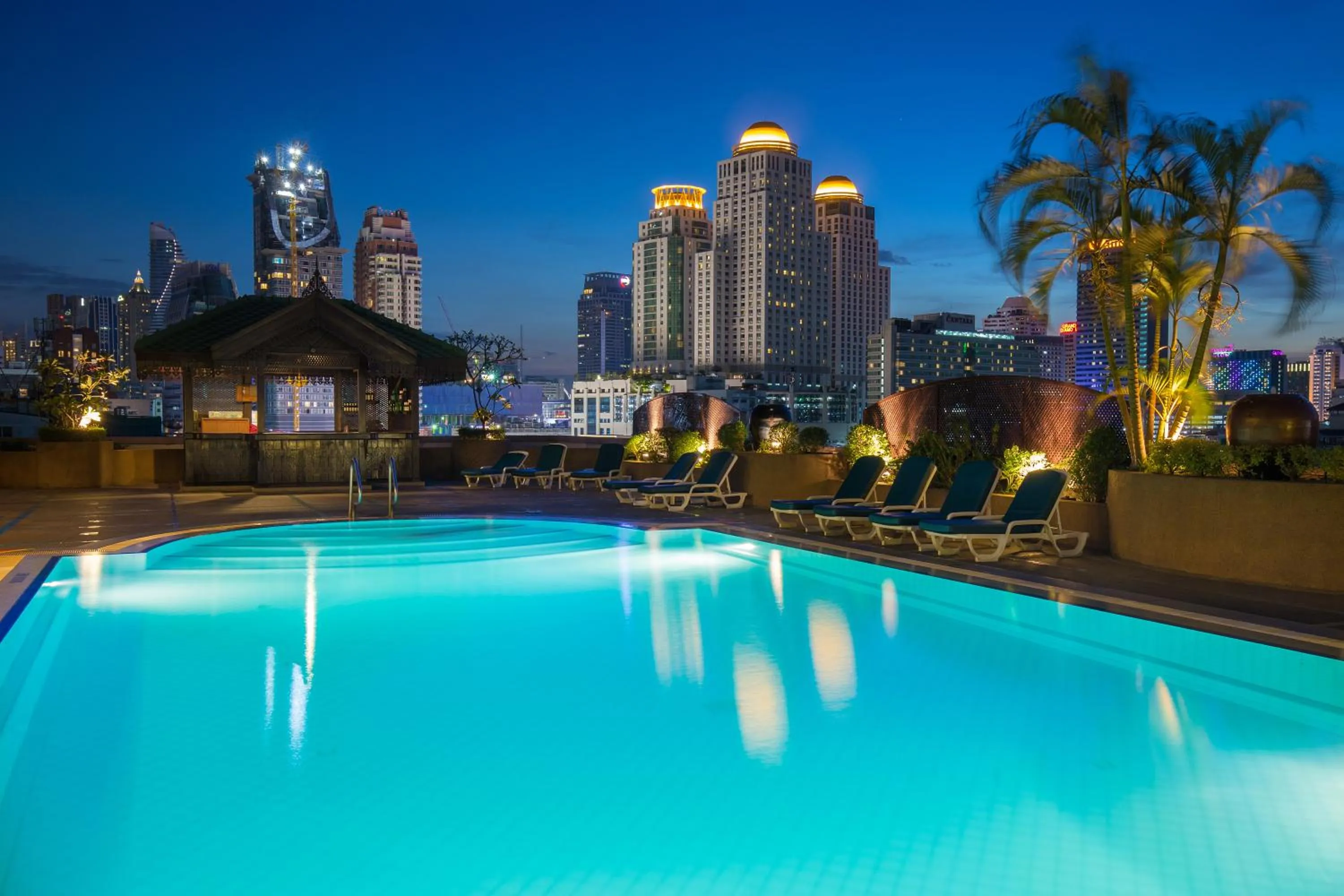 Pool view in Ramada by Wyndham D MA Bangkok