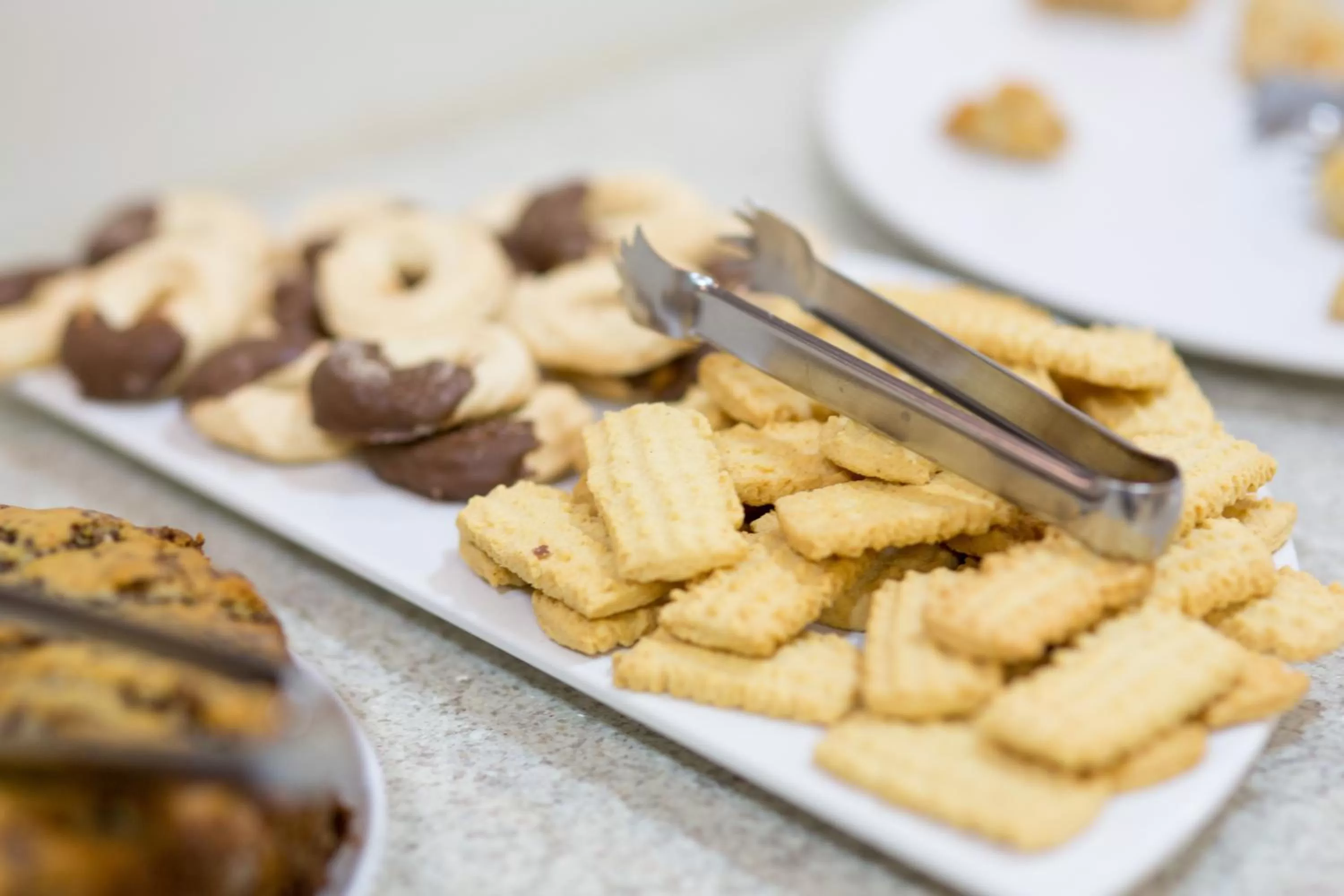 Buffet breakfast in Hotel Trevo Cascavel