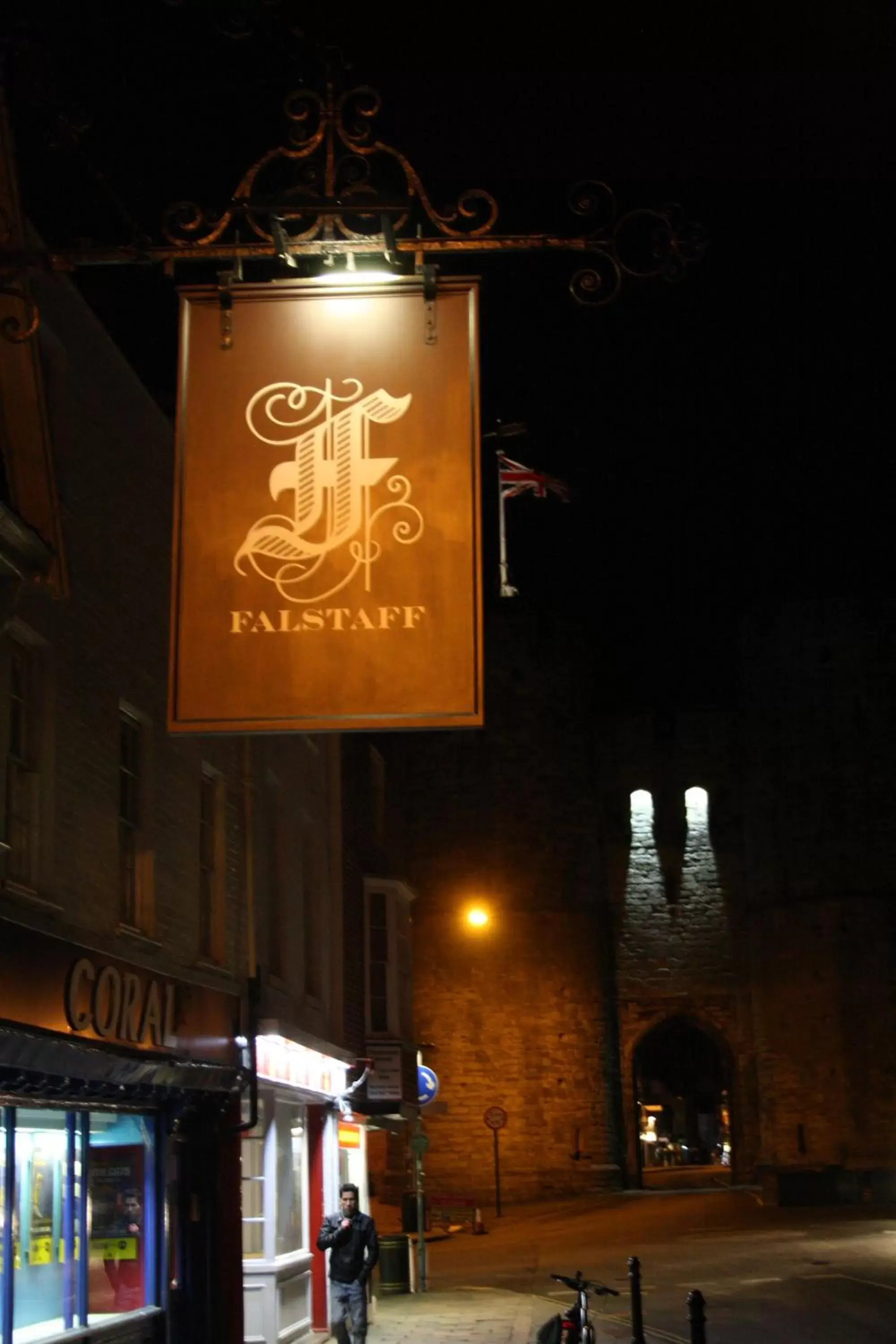 Nearby landmark, Property Logo/Sign in The Falstaff in Canterbury