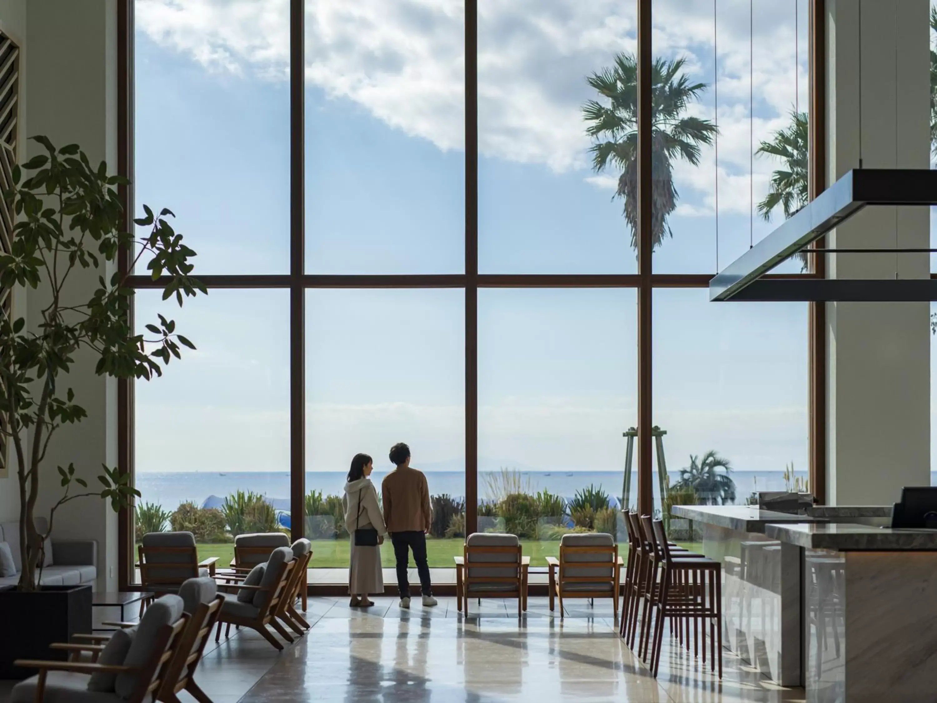 Lobby or reception in Oiso Prince Hotel