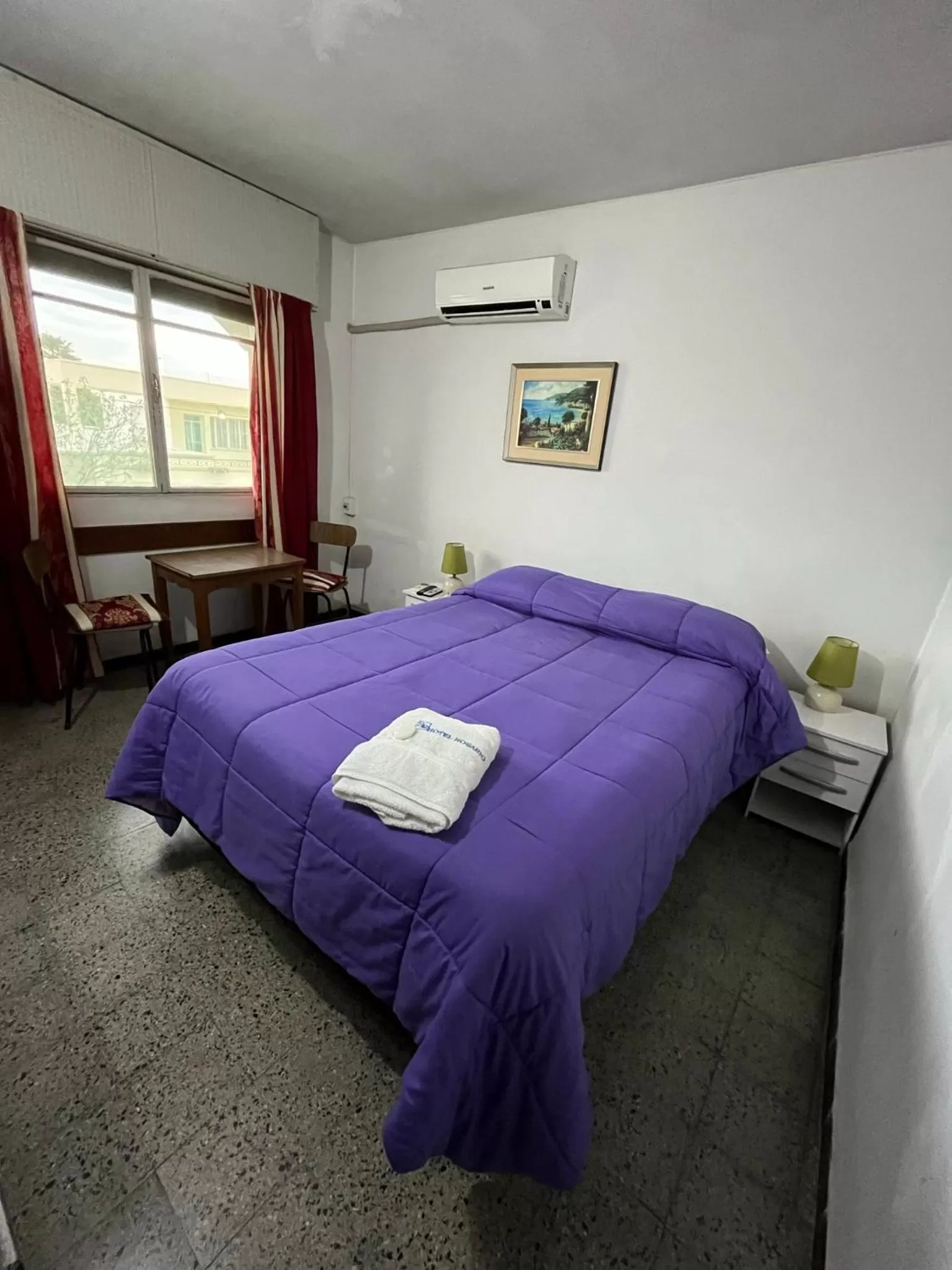 Bed in Hotel Rosario