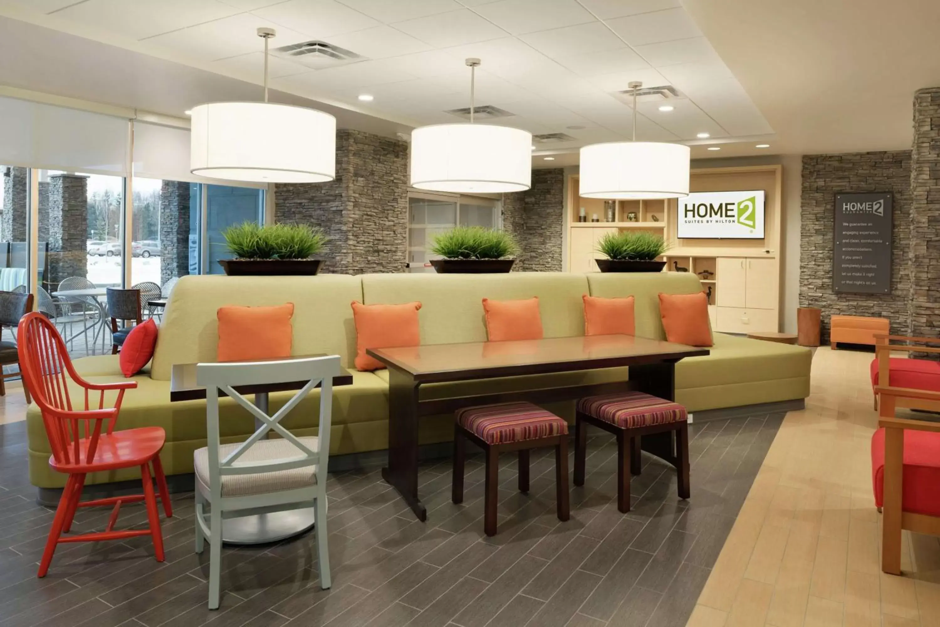 Lobby or reception, Lounge/Bar in Home2 Suites by Hilton Anchorage/Midtown