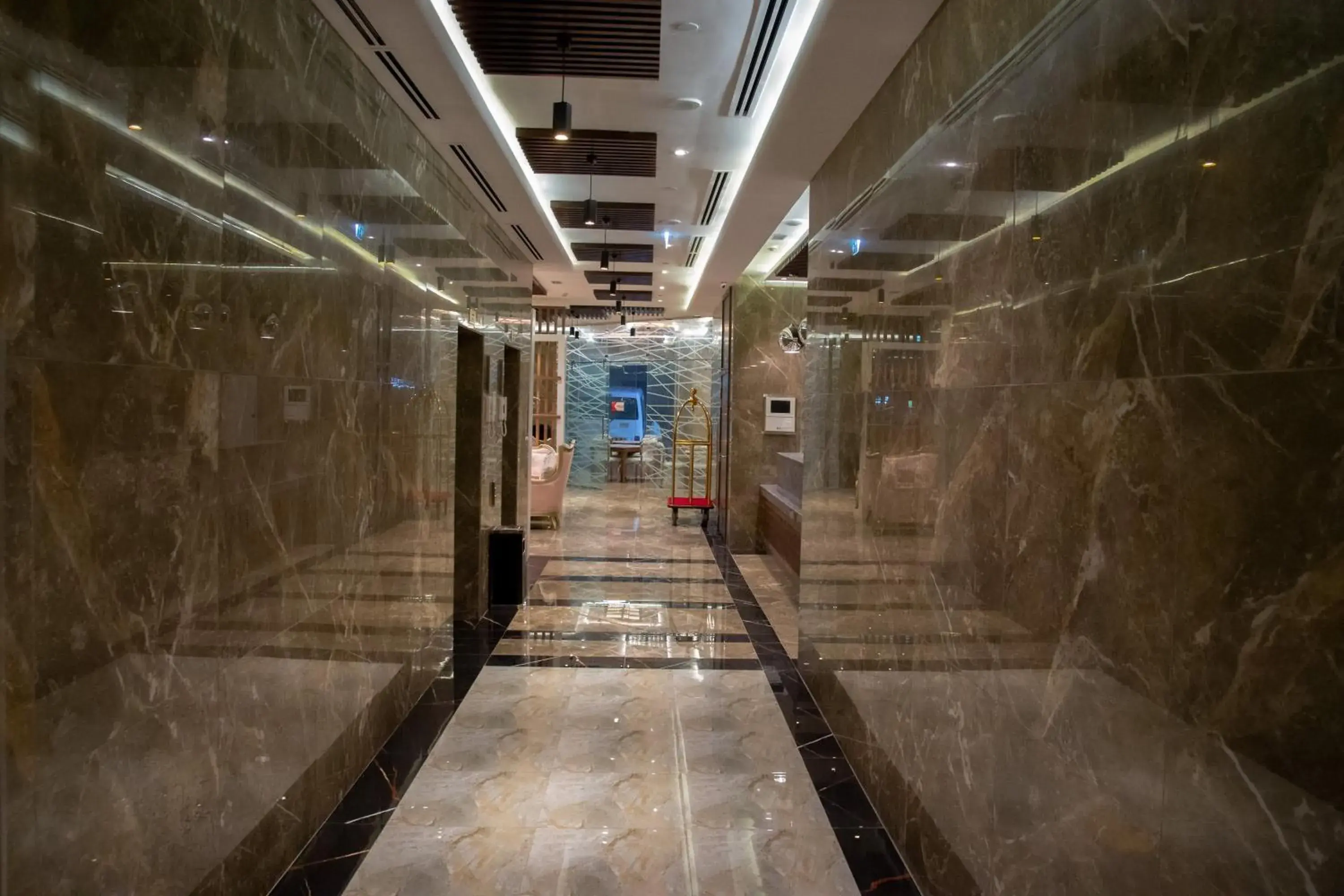 Lobby or reception in Garden City Hotel Dubai