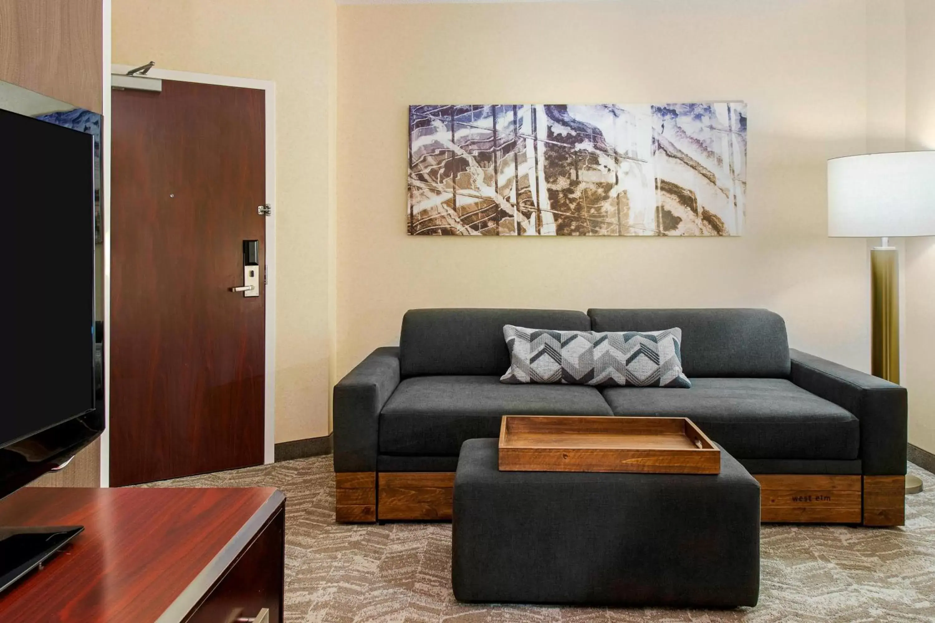 Living room, Seating Area in SpringHill Suites by Marriott Wheeling Triadelphia Area