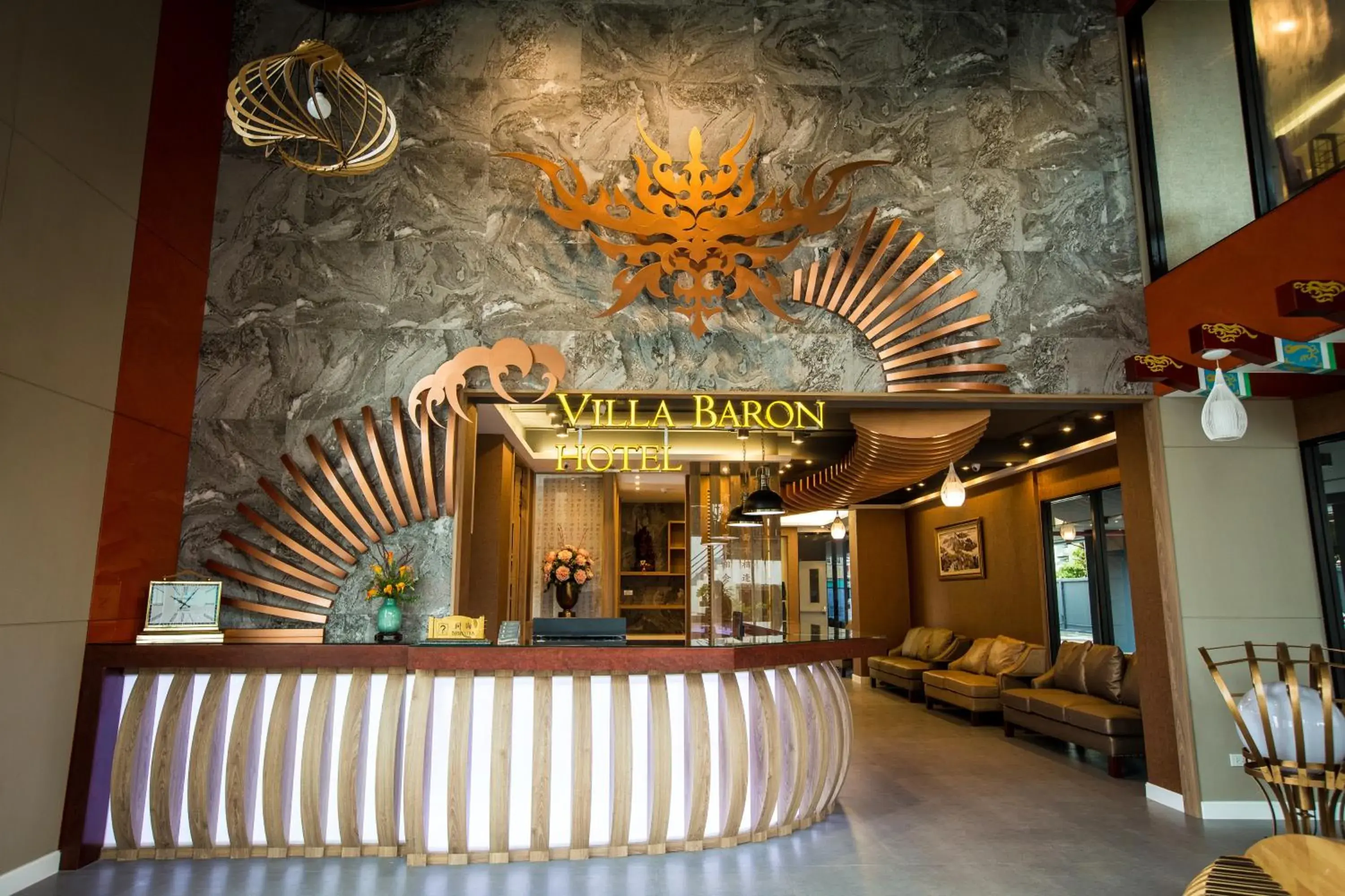 Lobby or reception in Villa Baron SHA PLUS