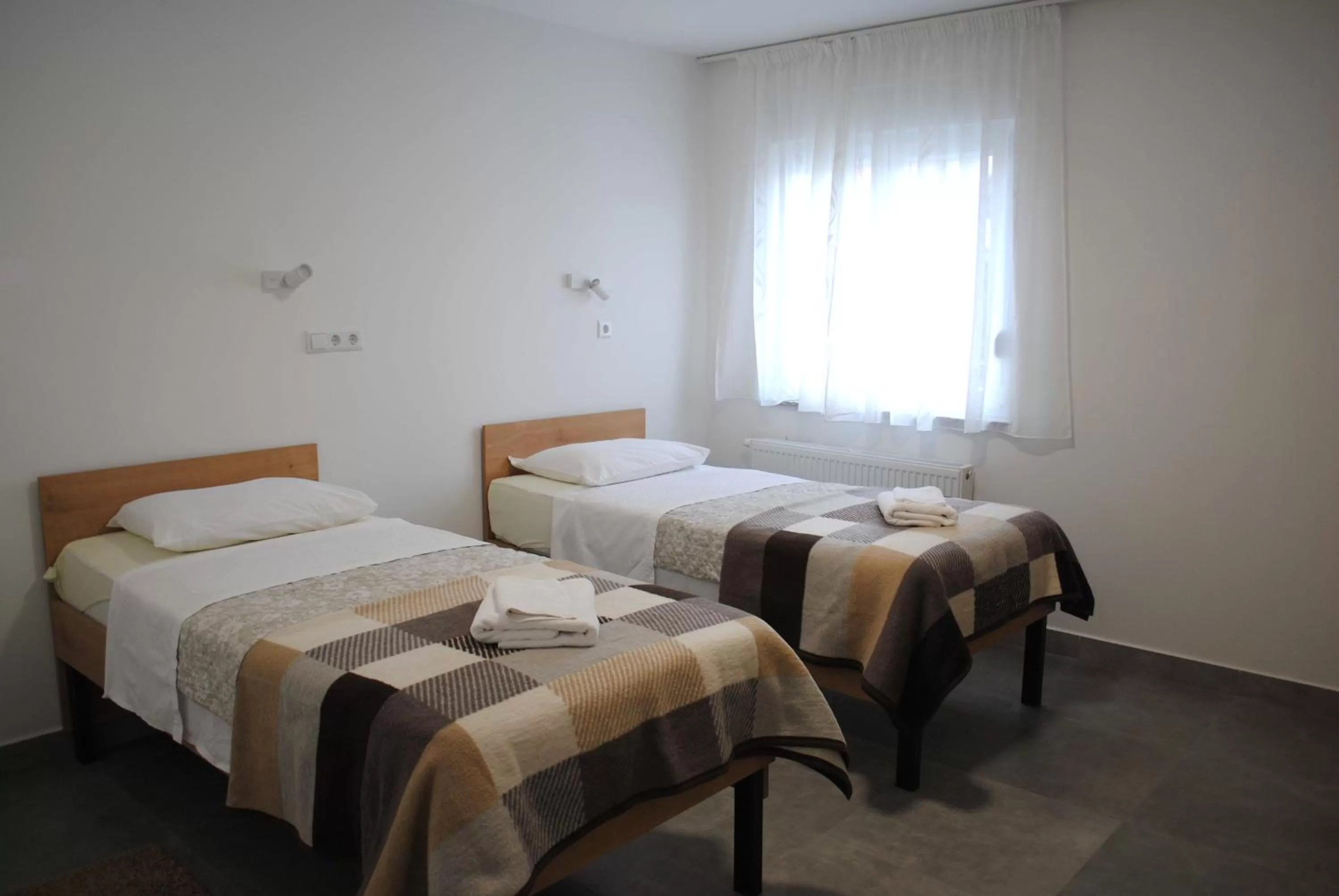 Bed in Hotel Fala Zagreb