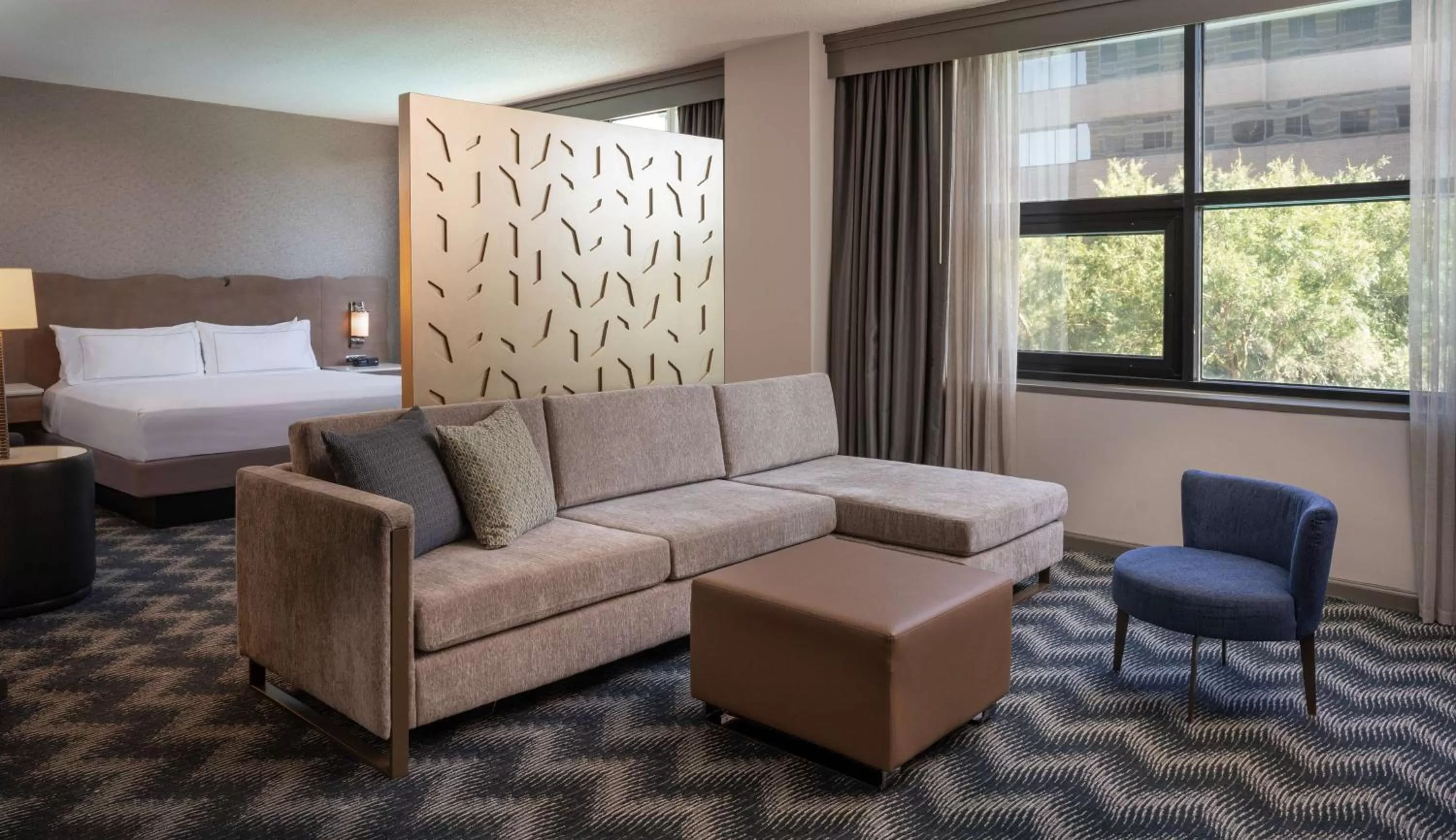 Junior Suite in Hilton Houston North