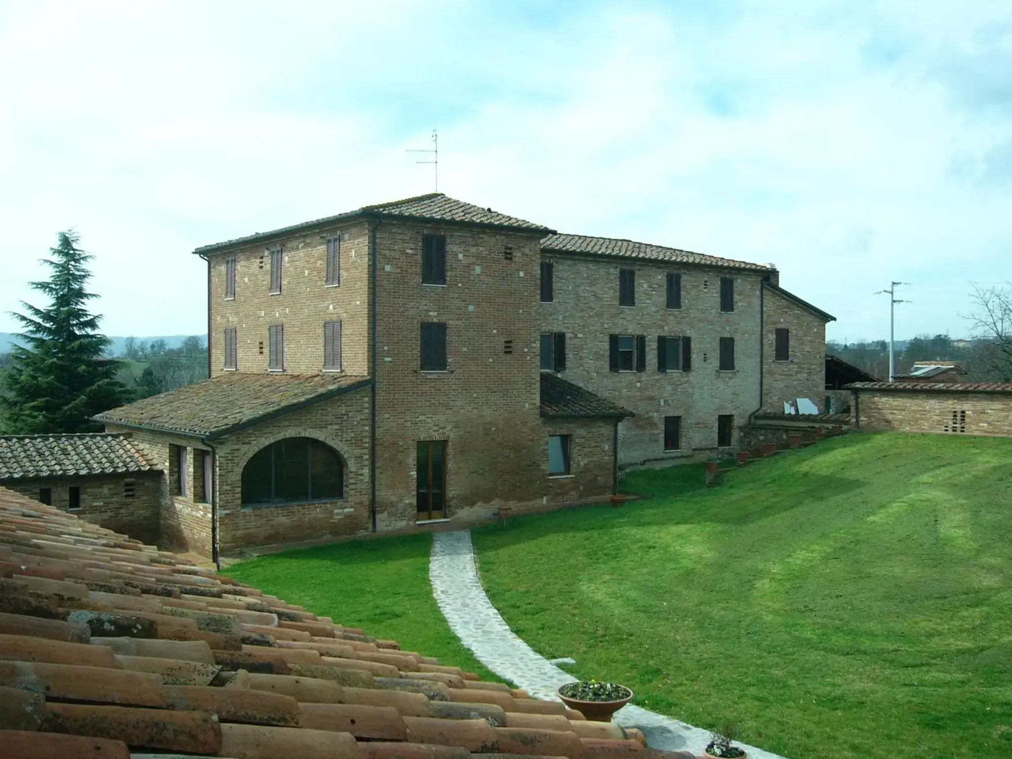 Garden, Property Building in Albergo La Foresteria