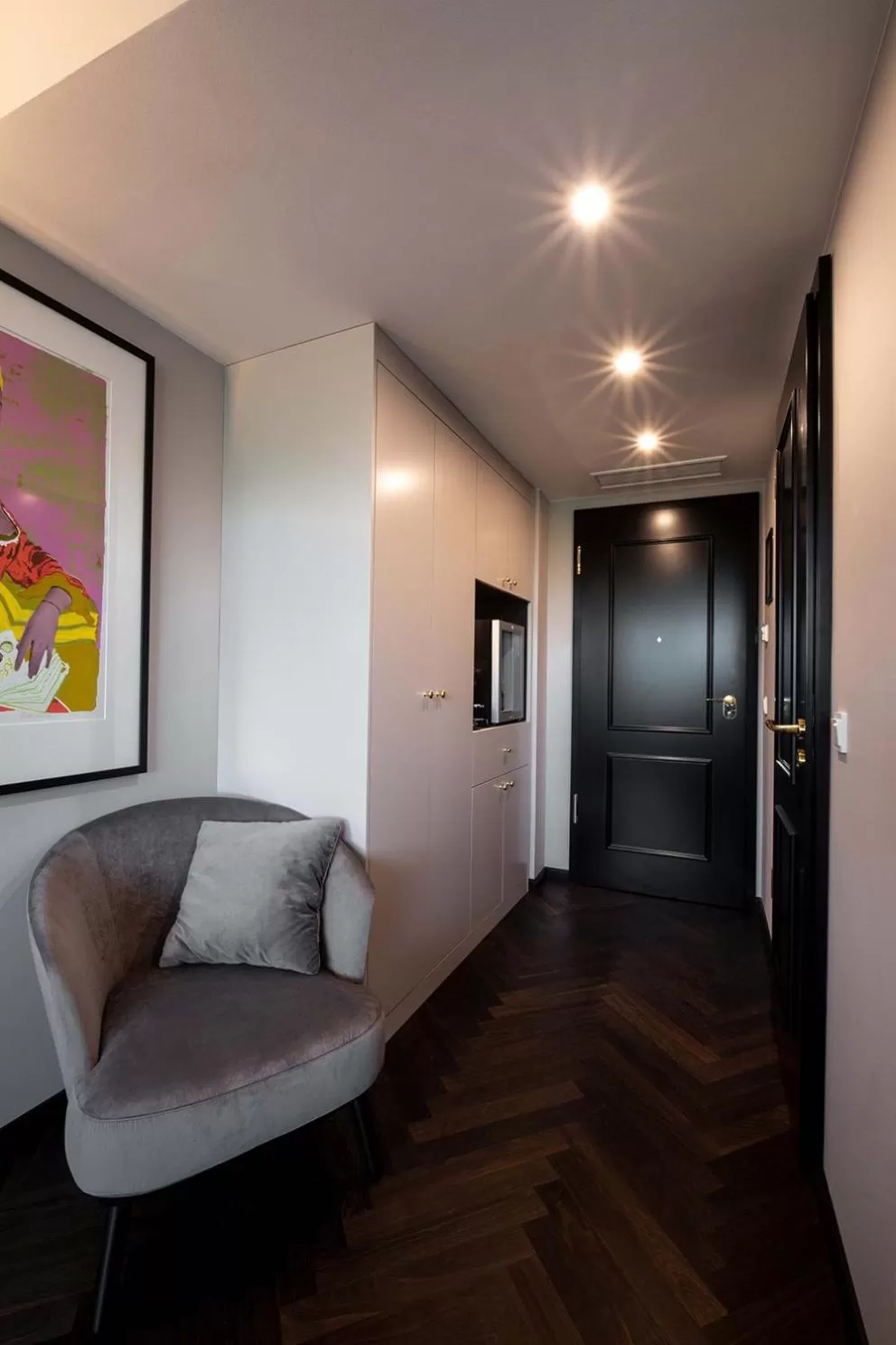 Decorative detail in Prevôt Restaurant & Hotel