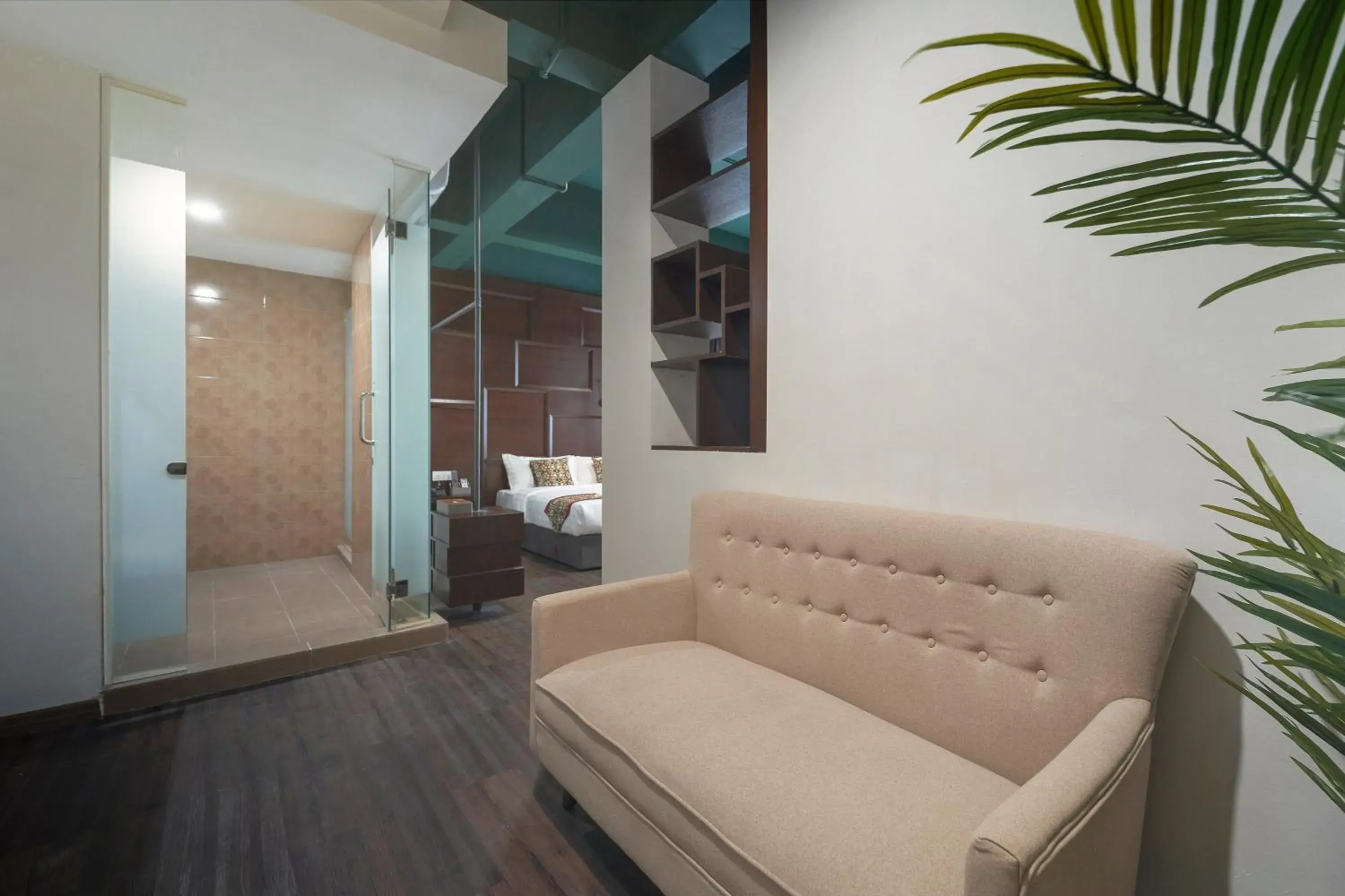 Living room in East Riverine Boutique Hotel Living room in East Riverine Boutique Hotel