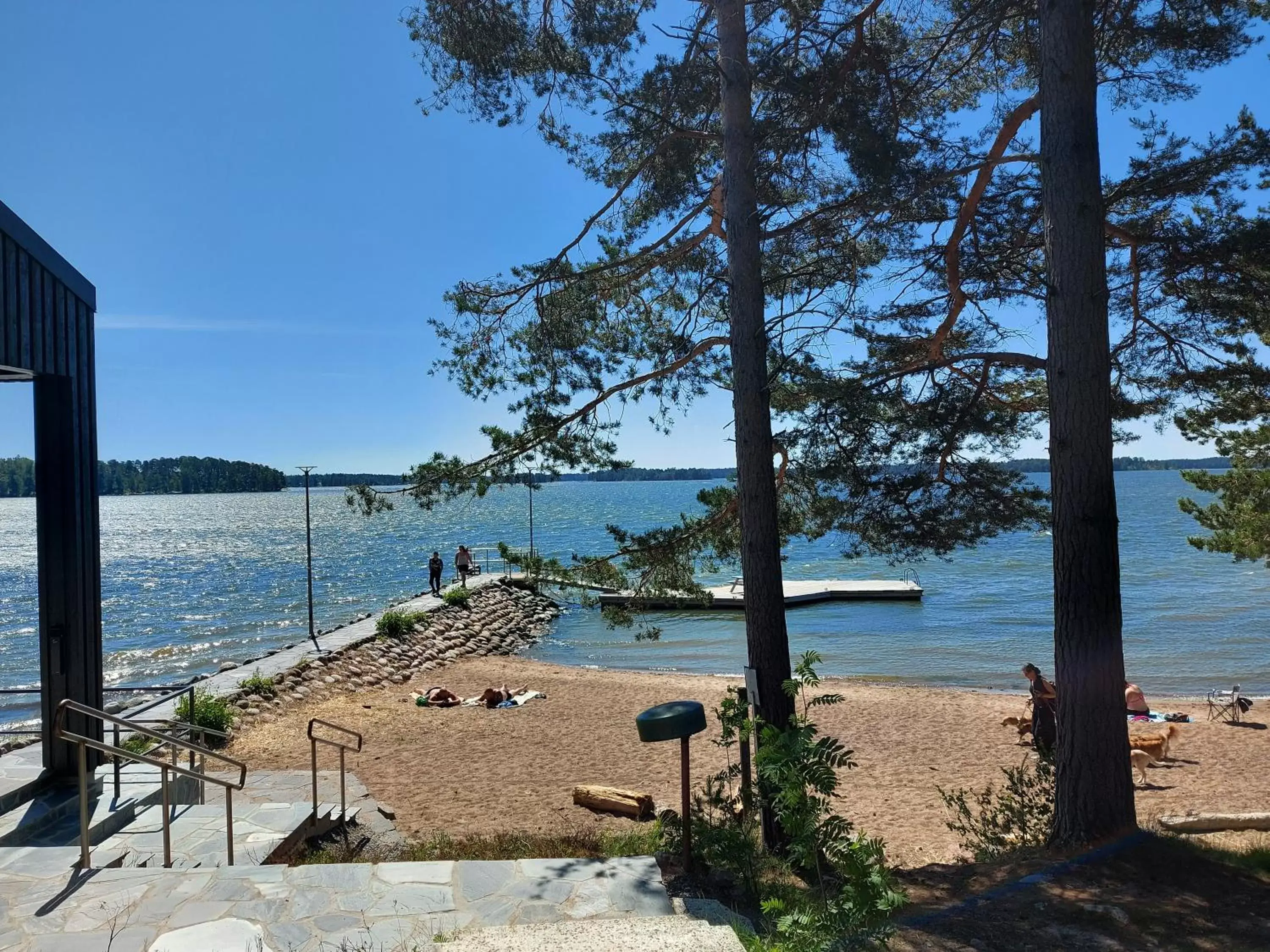 Natural landscape in Hotel Rantapuisto