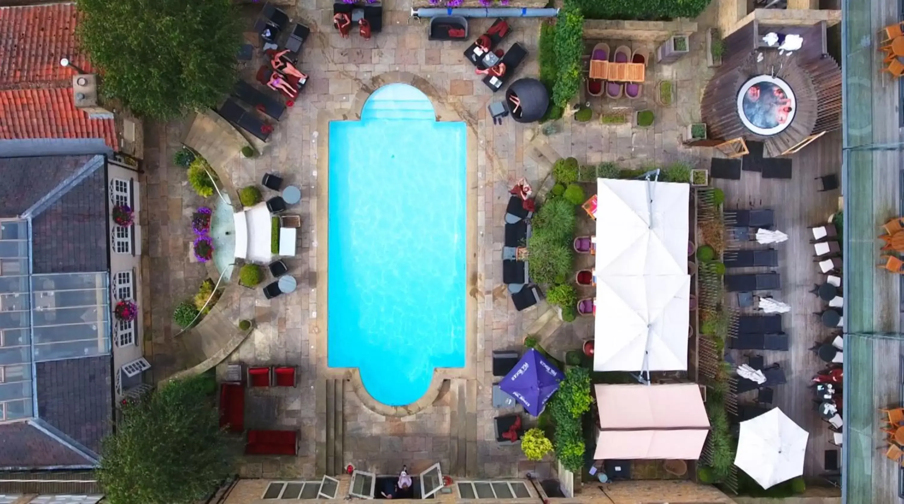 Swimming pool in Feversham Arms Hotel & Verbena Spa