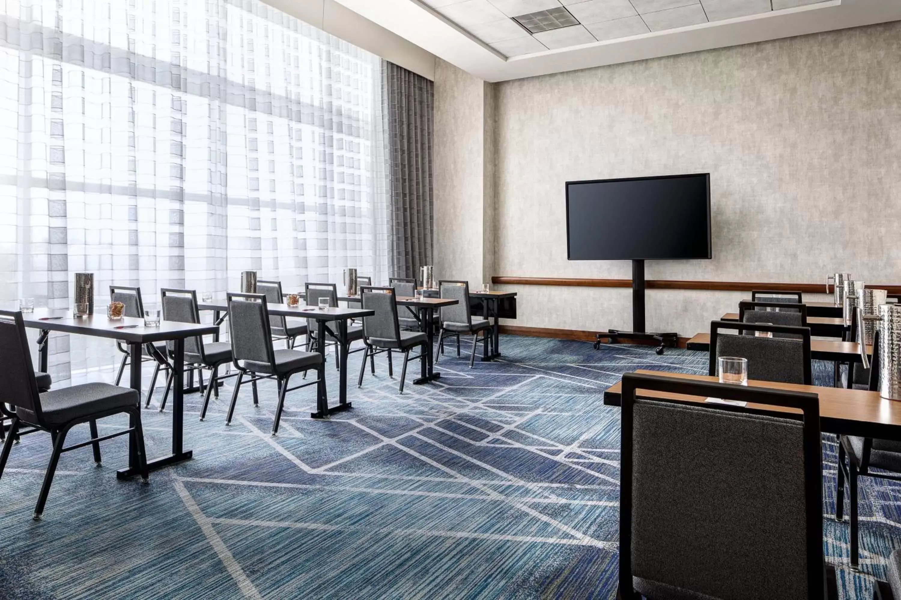 Meeting/conference room, Restaurant/Places to Eat in The Woodlands Waterway Marriott Hotel and Convention Center