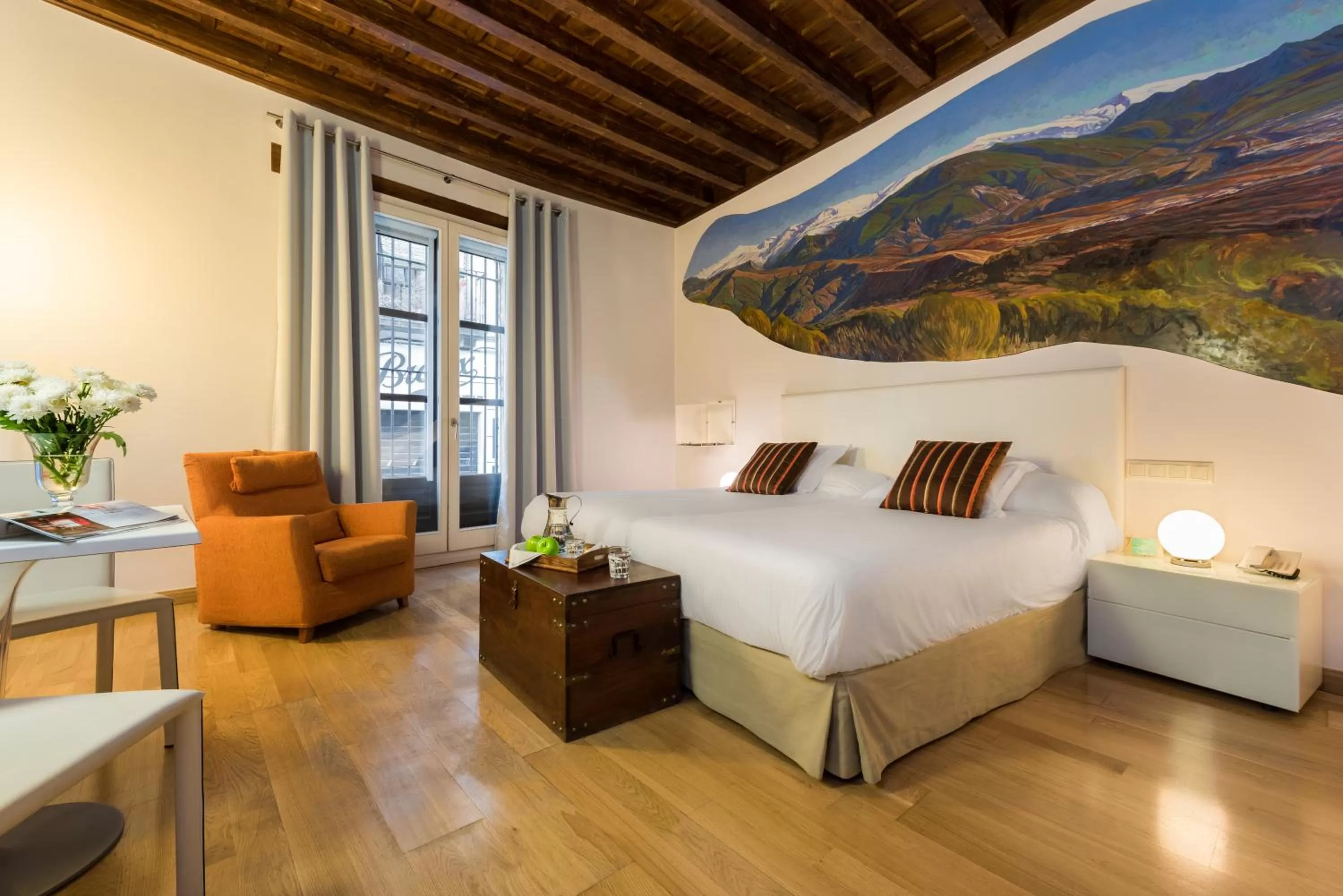 Twin Room - Courtyard in Gar Anat Hotel Boutique