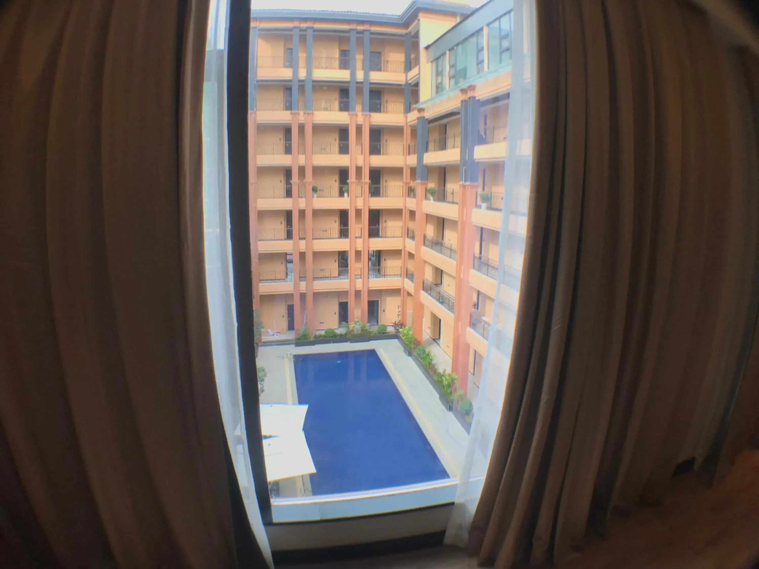 Swimming pool, Pool View in Le Chen Miiya Hotel