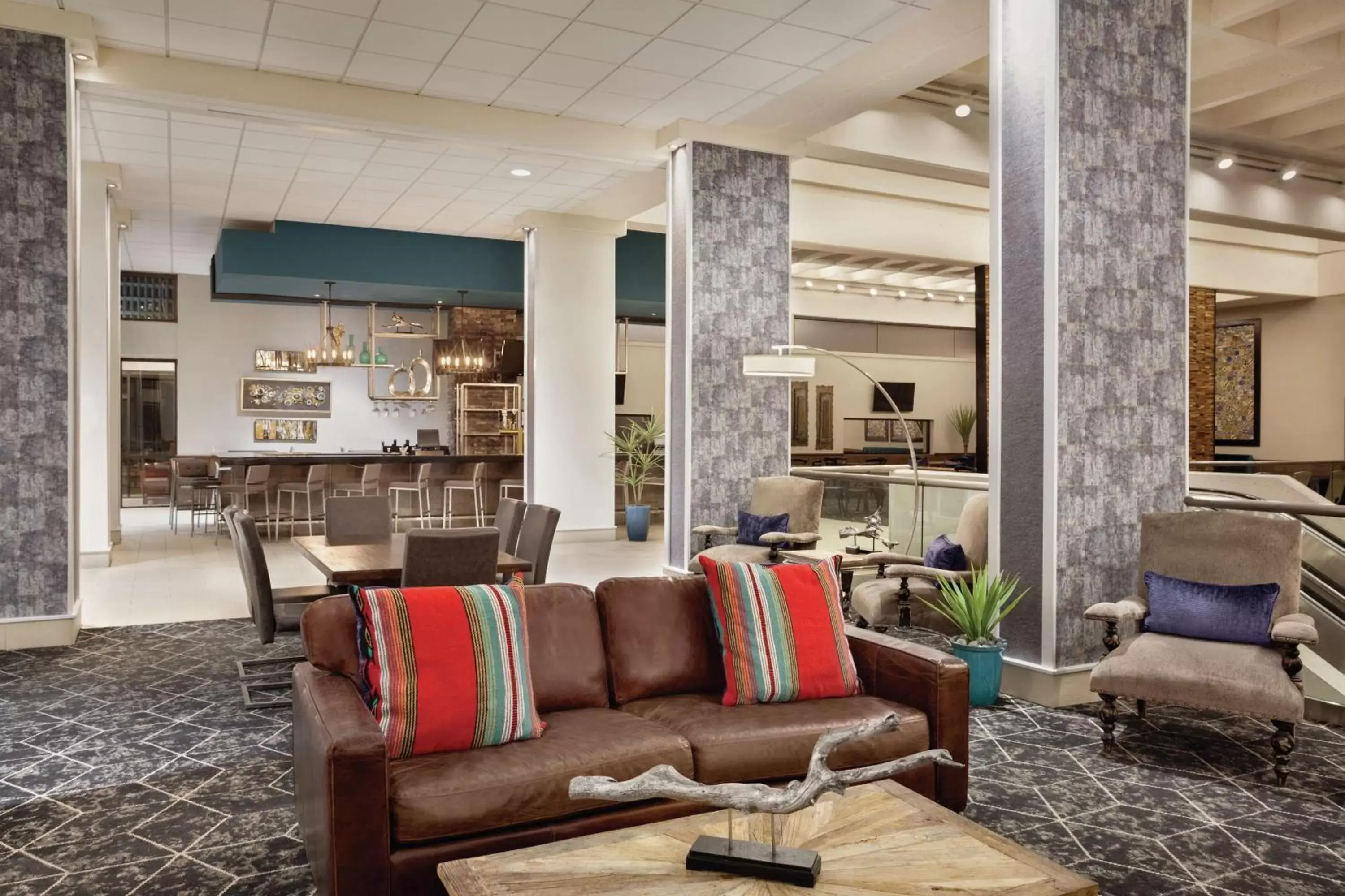 Lobby or reception, Seating Area in DoubleTree by Hilton Hotel Albuquerque