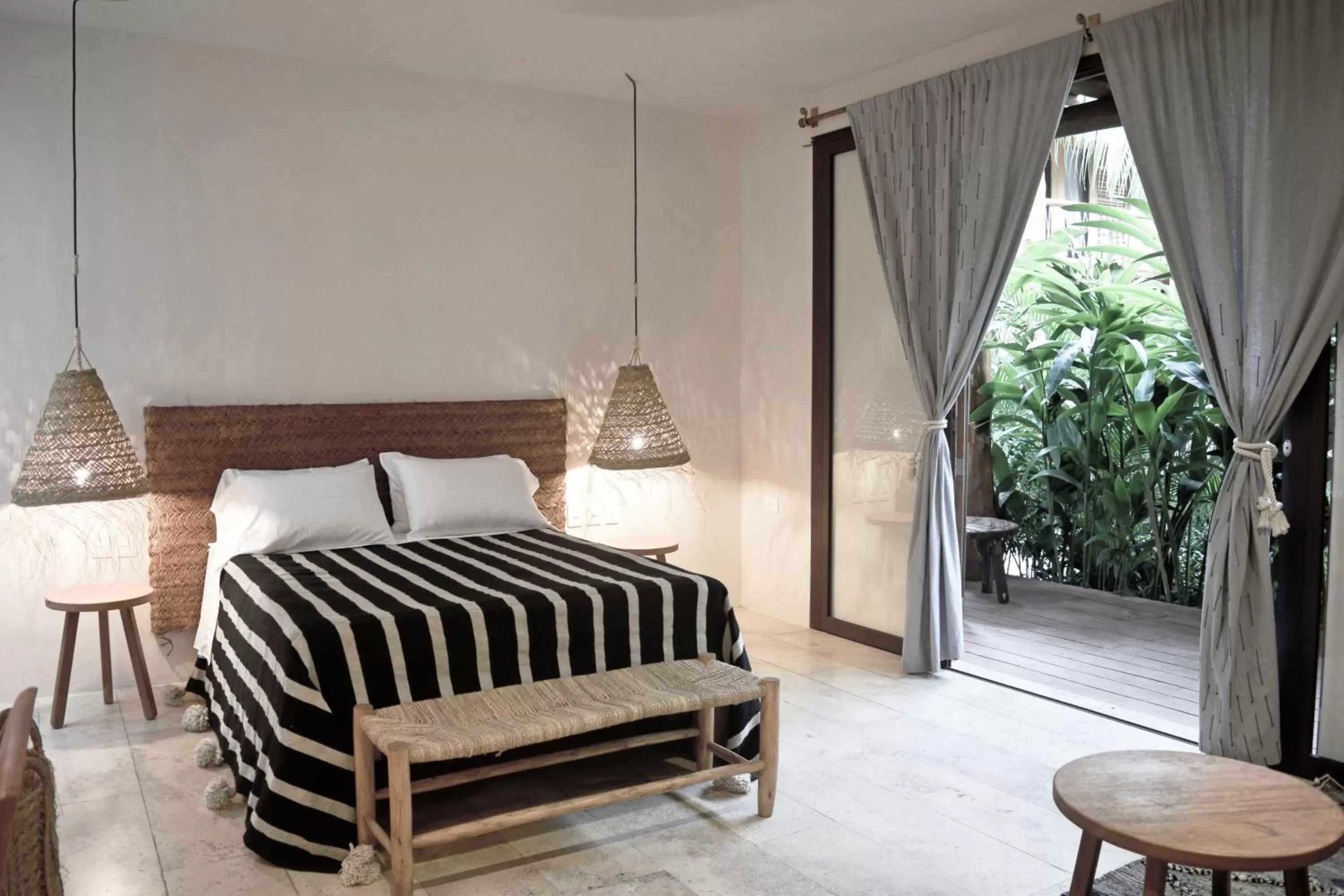 Bed in Hotel Casa Hormiga