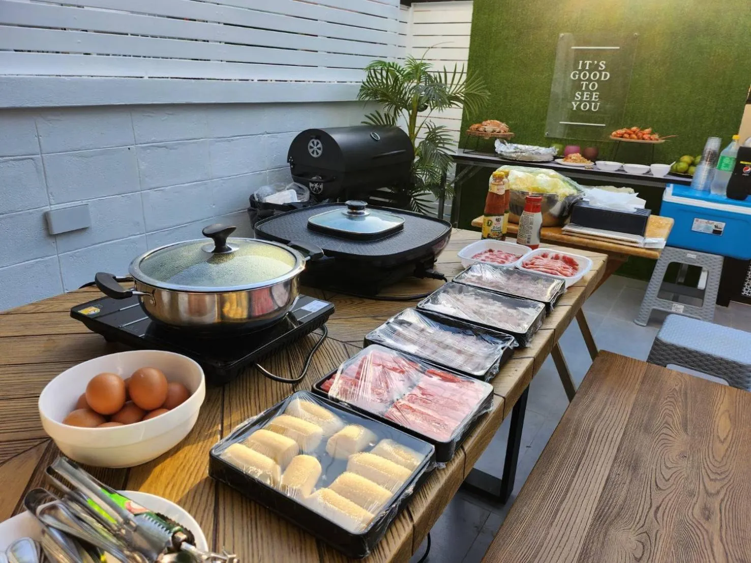 Food and drinks in Sun Marina Cha-Am