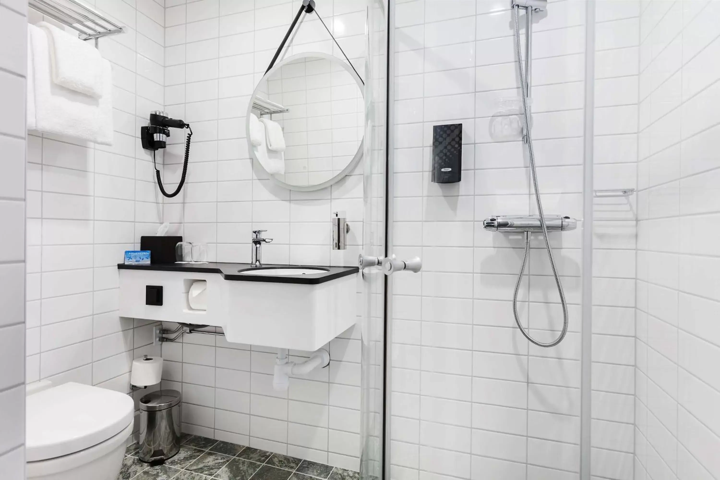 Bathroom in Sure Hotel Studio by Best Western Bromma