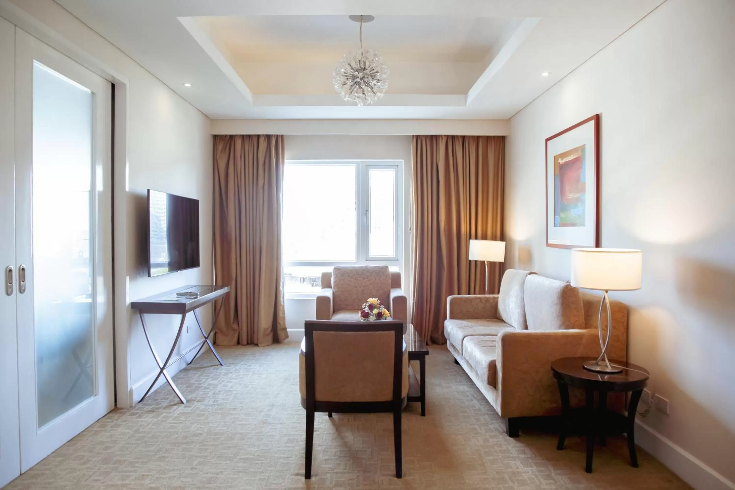 Living room in Harolds Hotel Cebu